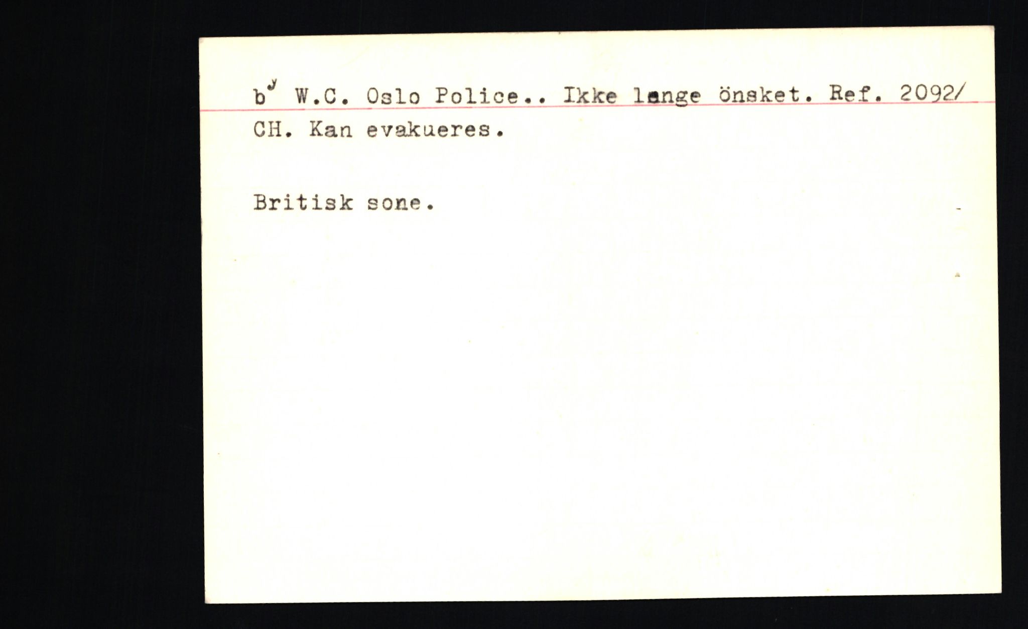 Forsvaret, Forsvarets overkommando II, AV/RA-RAFA-3915/D/Db/L0003: CI Questionaires. Tyske okkupasjonsstyrker i Norge. Tyskere., 1945-1946, s. 13