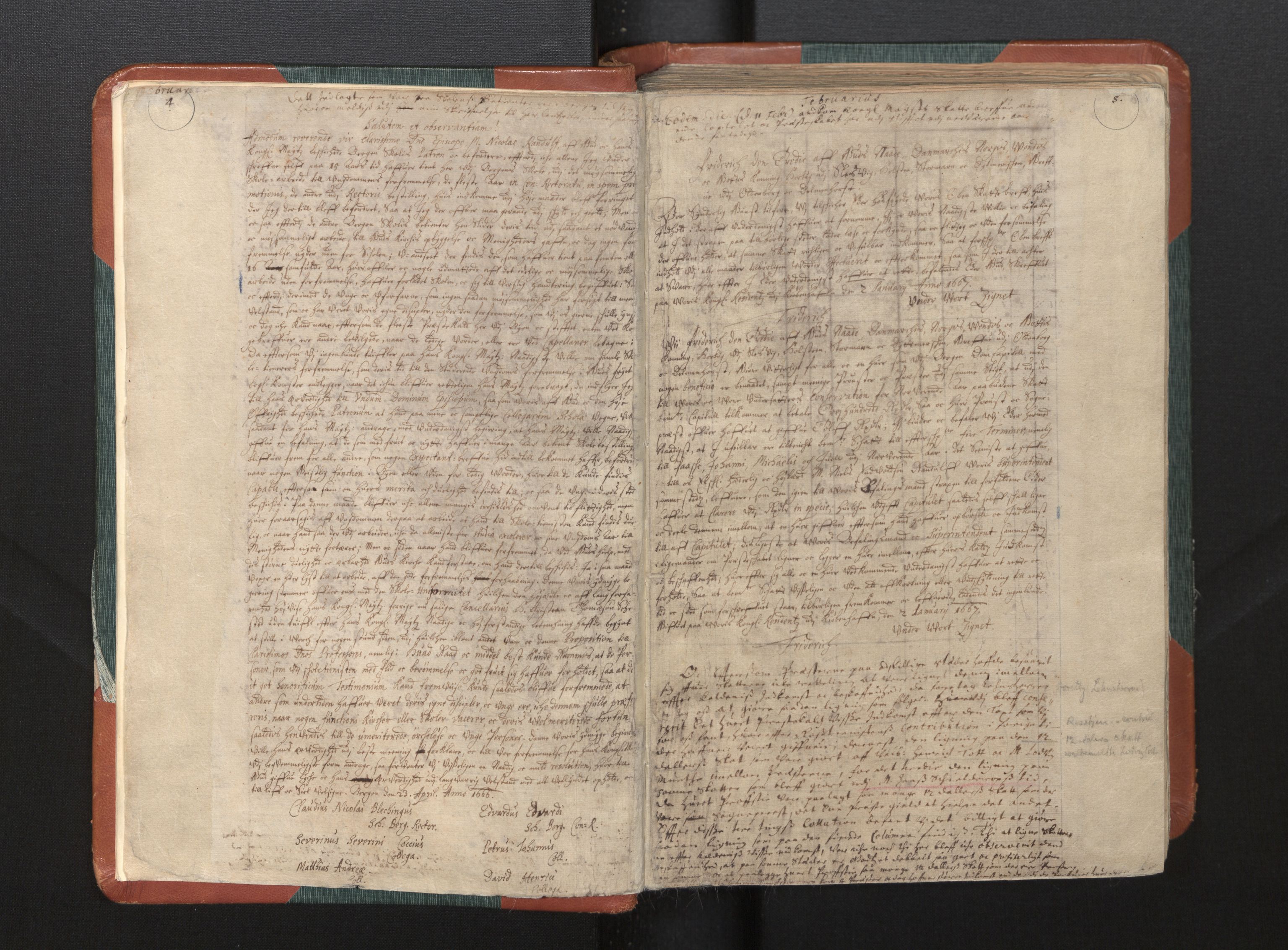 Bjørgvin biskop, AV/SAB-A-5601/Fa/L0001: Kopibok, 1667-1672