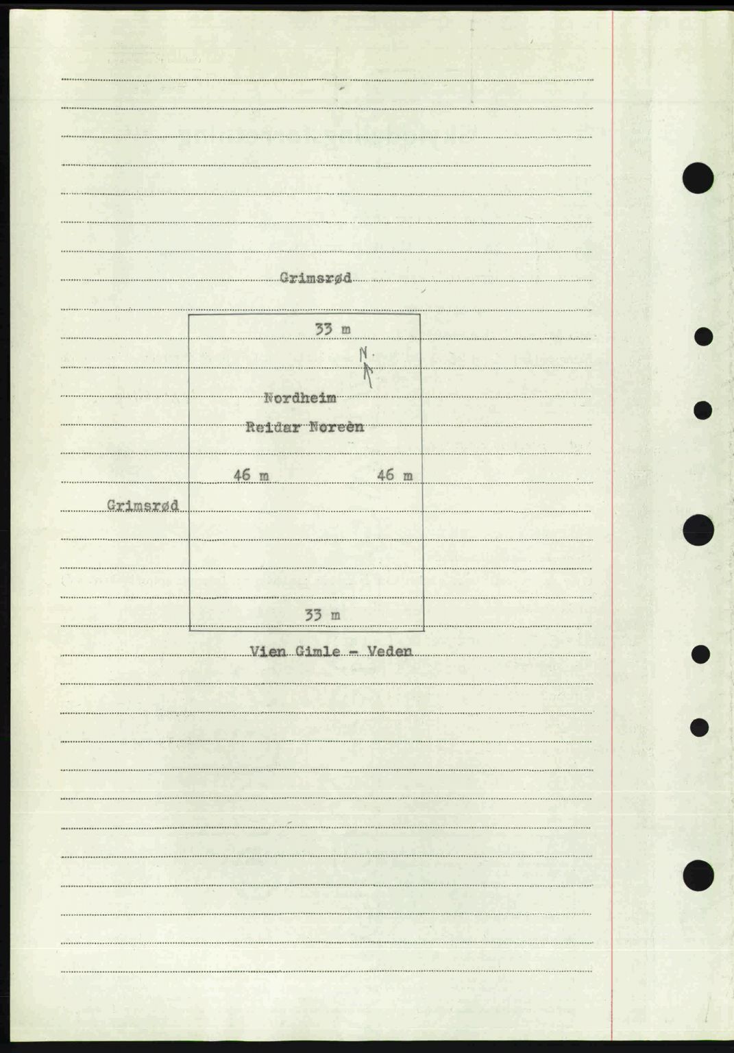 Idd og Marker sorenskriveri, AV/SAO-A-10283/G/Gb/Gbb/L0008: Pantebok nr. A8, 1946-1946, Dagboknr: 975/1946