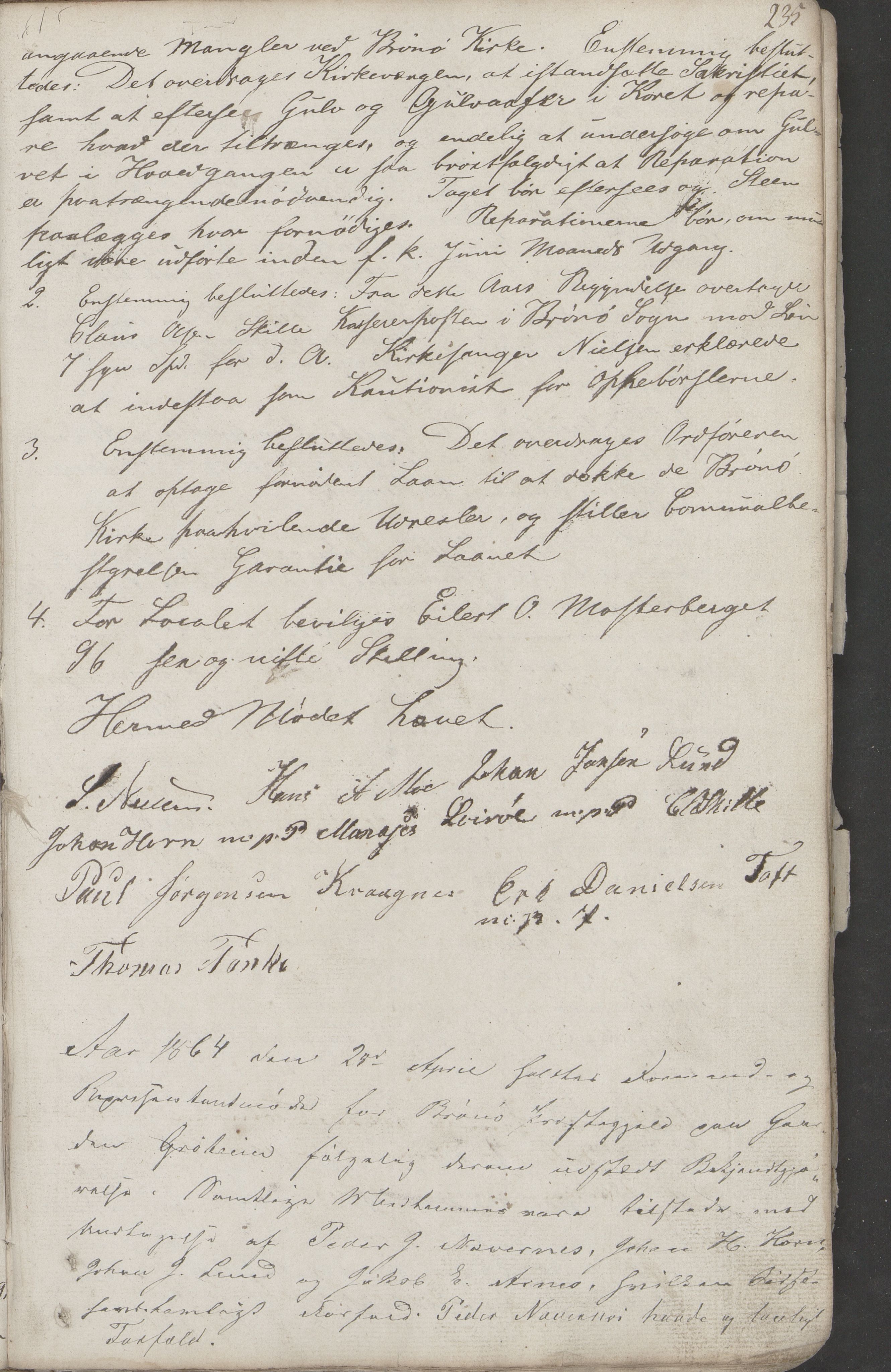 Brønnøy kommune. Formannskapet, AIN/K-18130.150/A/Aa/L0001: Møtebok, 1838-1866
