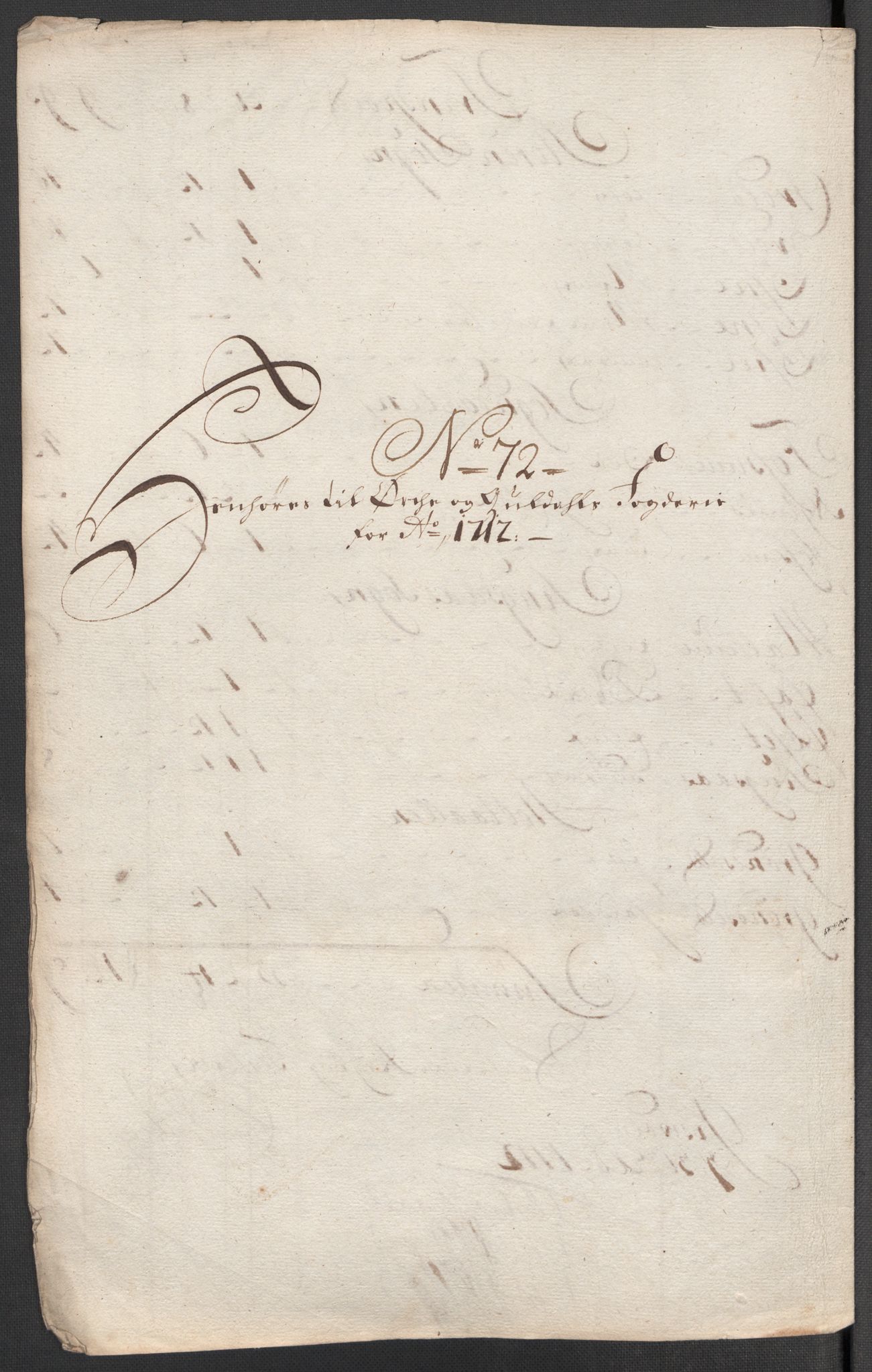 Rentekammeret inntil 1814, Reviderte regnskaper, Fogderegnskap, AV/RA-EA-4092/R60/L3963: Fogderegnskap Orkdal og Gauldal, 1712, s. 502