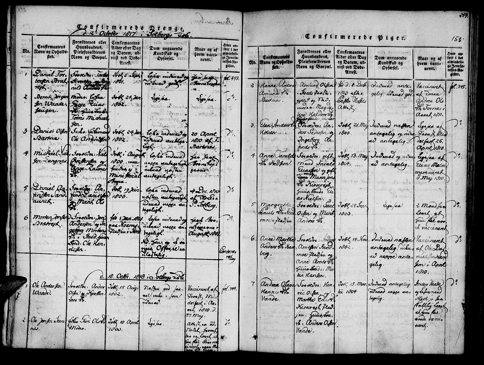 Ministerialprotokoller, klokkerbøker og fødselsregistre - Nord-Trøndelag, SAT/A-1458/741/L0387: Ministerialbok nr. 741A03 /2, 1817-1822, s. 158