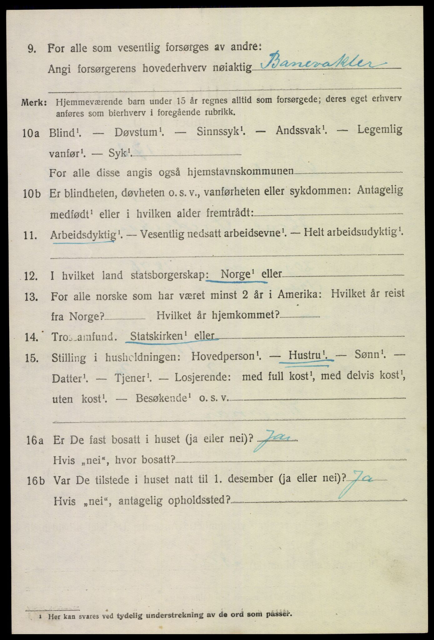 SAK, Folketelling 1920 for 0924 Landvik herred, 1920, s. 2111