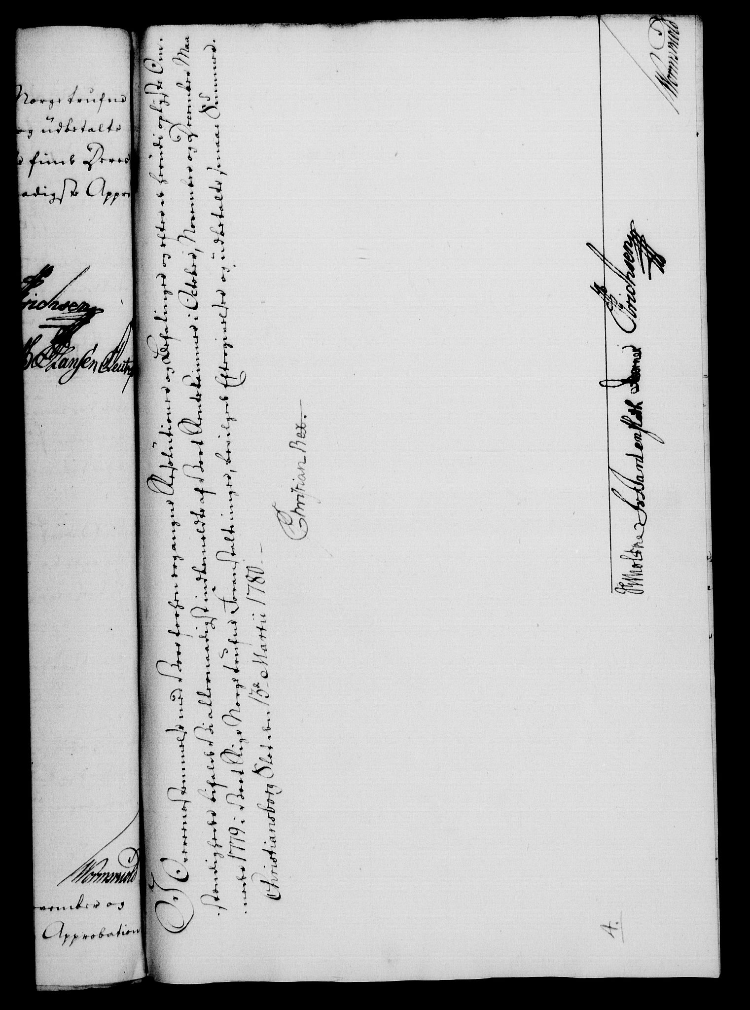 Rentekammeret, Kammerkanselliet, RA/EA-3111/G/Gf/Gfa/L0062: Norsk relasjons- og resolusjonsprotokoll (merket RK 52.62), 1780, s. 126