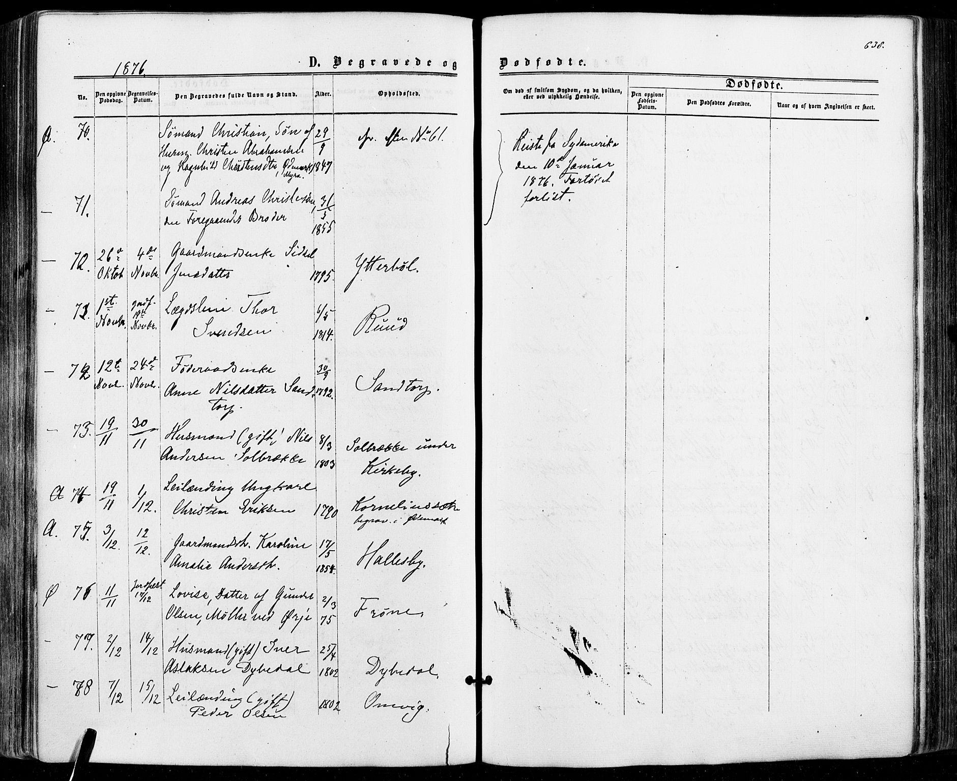 Aremark prestekontor Kirkebøker, AV/SAO-A-10899/F/Fc/L0004: Ministerialbok nr. III 4, 1866-1877, s. 637-638