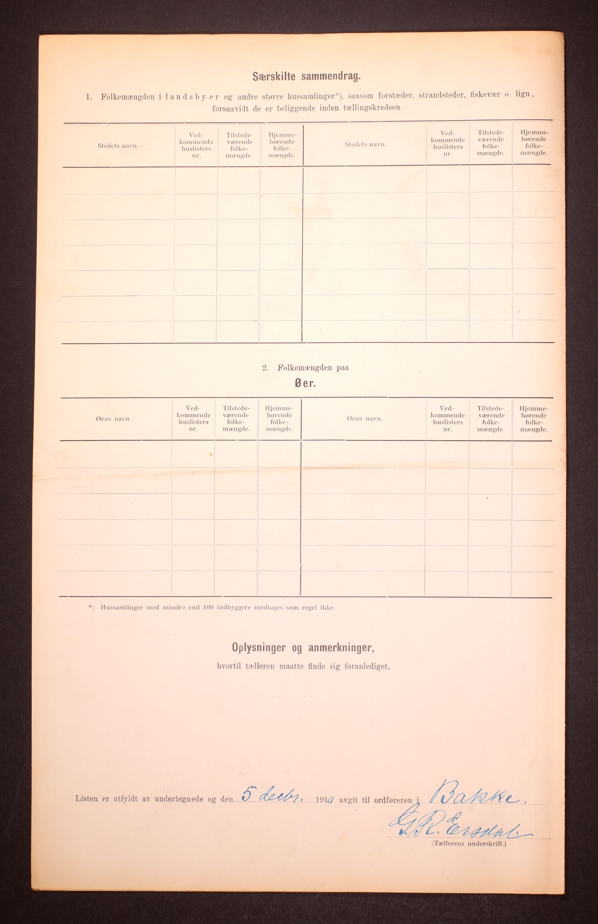 RA, Folketelling 1910 for 1045 Bakke herred, 1910, s. 27
