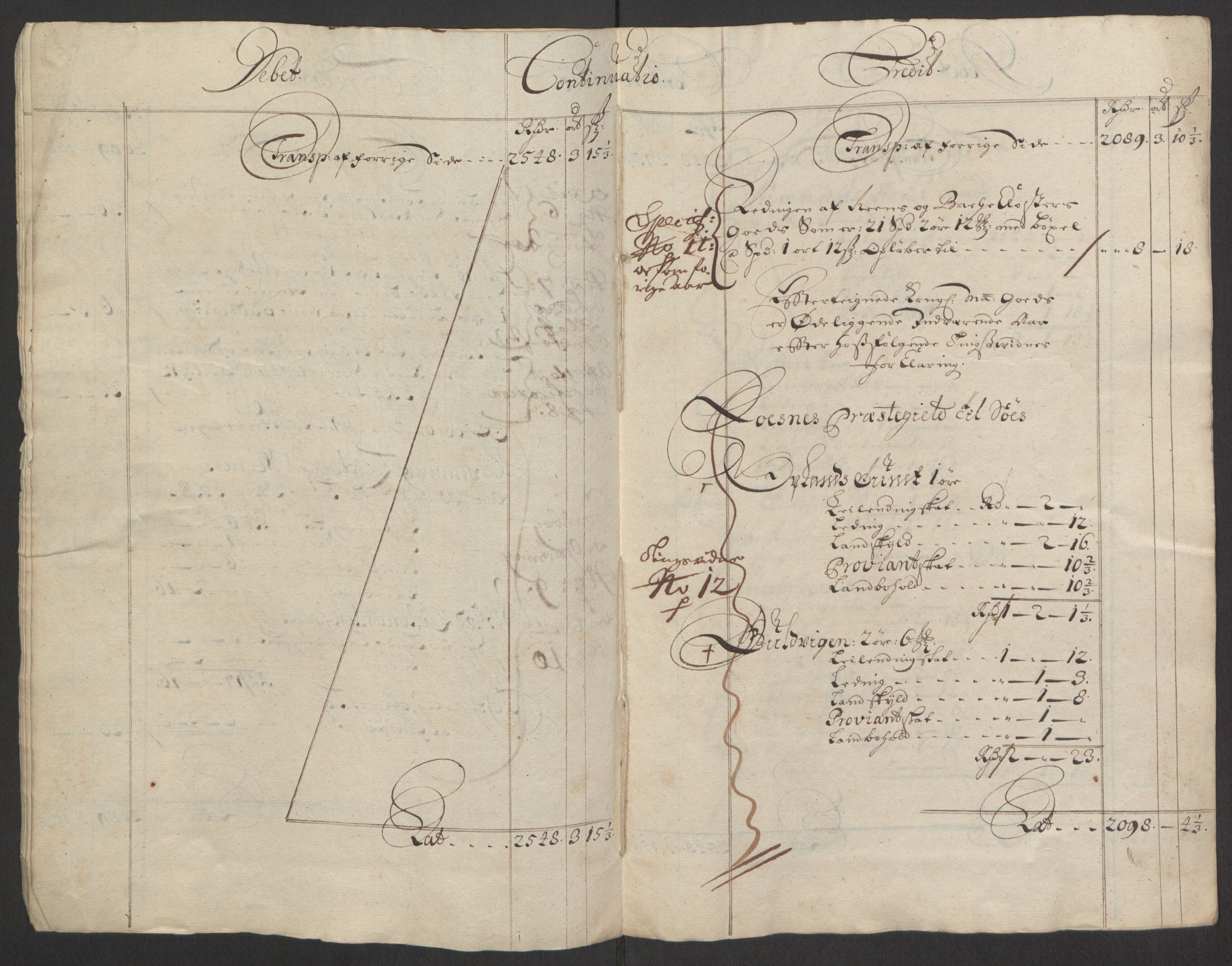 Rentekammeret inntil 1814, Reviderte regnskaper, Fogderegnskap, AV/RA-EA-4092/R64/L4424: Fogderegnskap Namdal, 1692-1695, s. 8