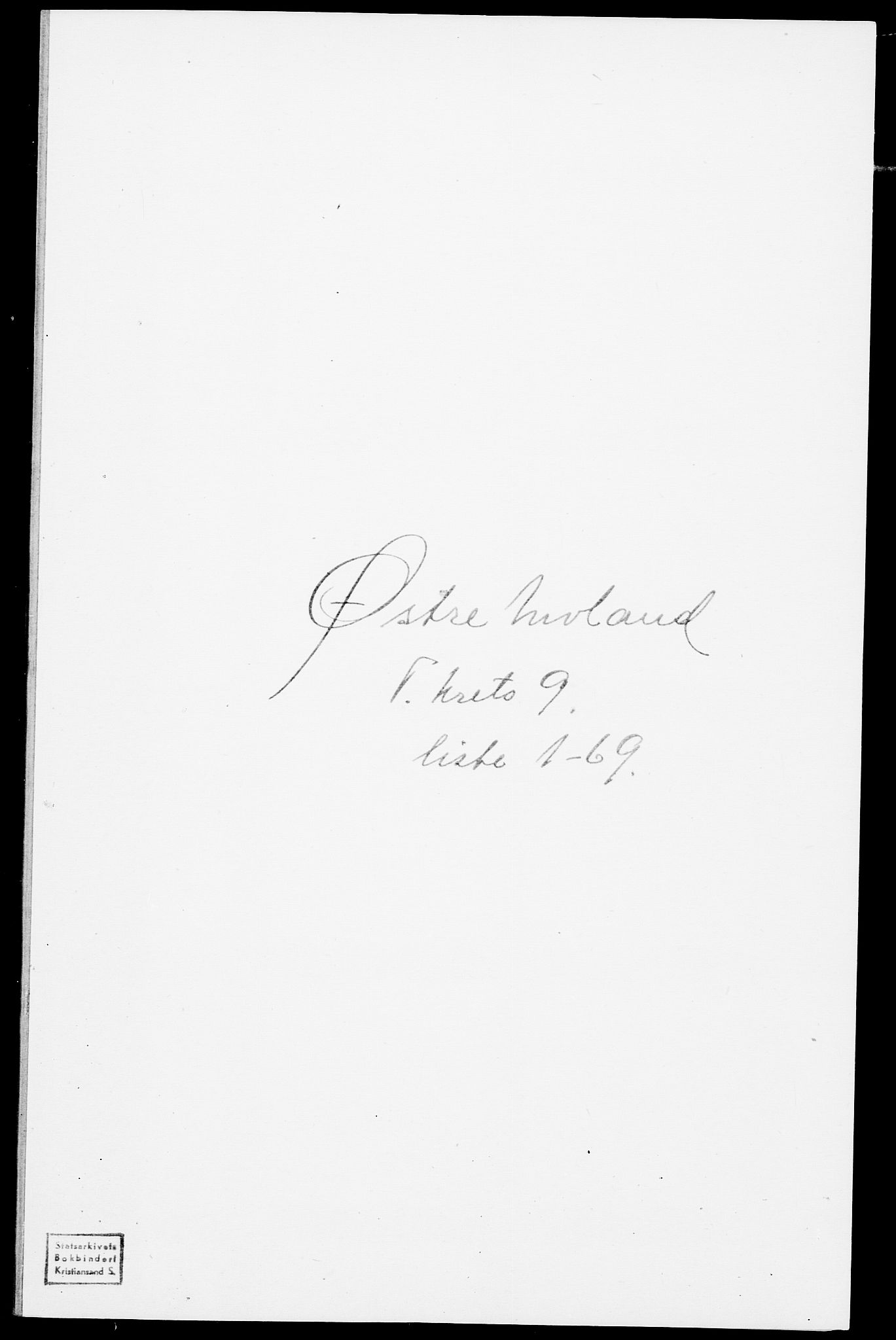 SAK, Folketelling 1875 for 0918P Austre Moland prestegjeld, 1875, s. 2472