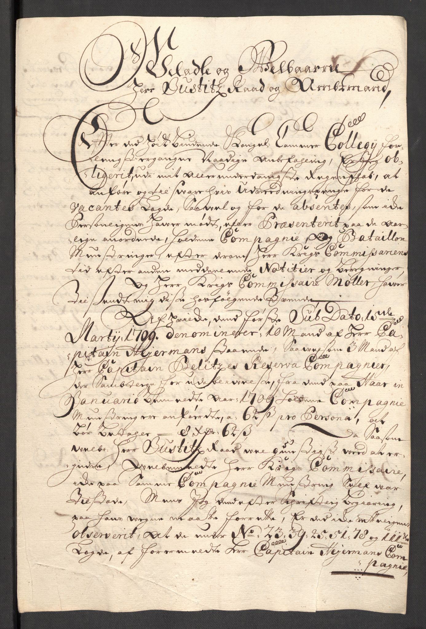 Rentekammeret inntil 1814, Reviderte regnskaper, Fogderegnskap, RA/EA-4092/R46/L2734: Fogderegnskap Jæren og Dalane, 1709-1710, s. 47