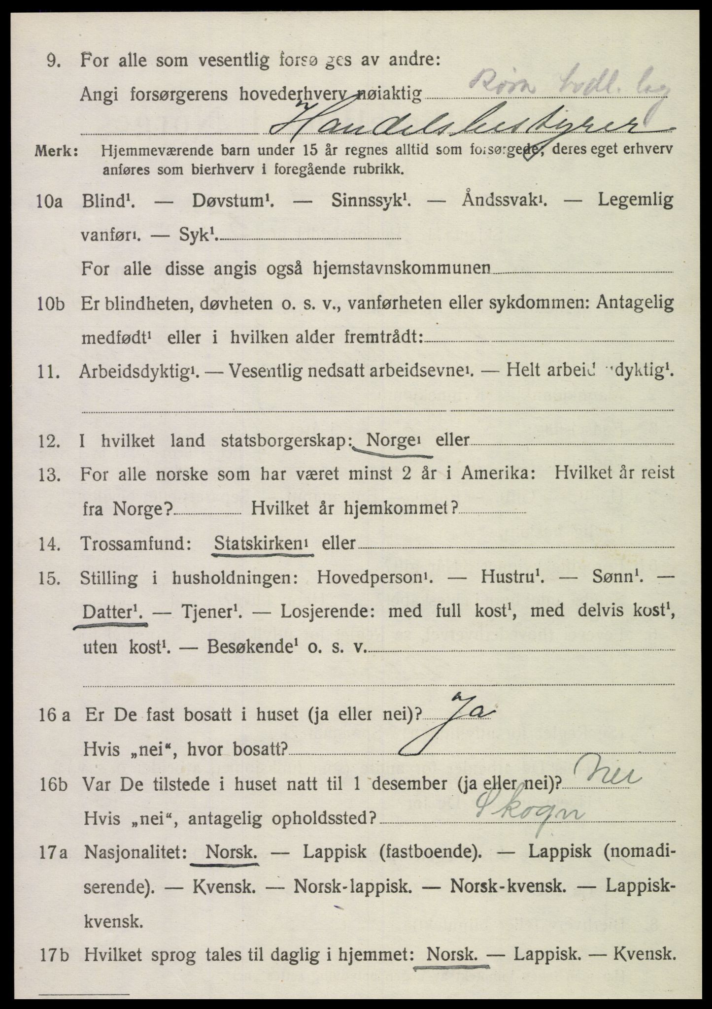 SAT, Folketelling 1920 for 1730 Røra herred, 1920, s. 1456