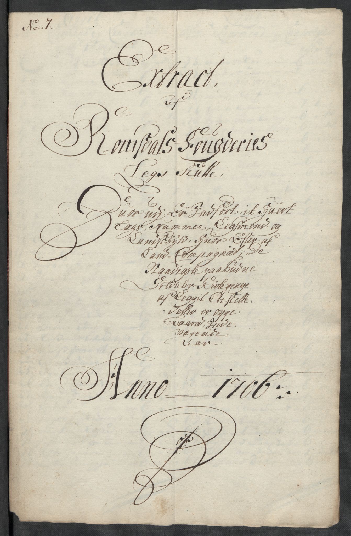 Rentekammeret inntil 1814, Reviderte regnskaper, Fogderegnskap, RA/EA-4092/R55/L3657: Fogderegnskap Romsdal, 1706, s. 93