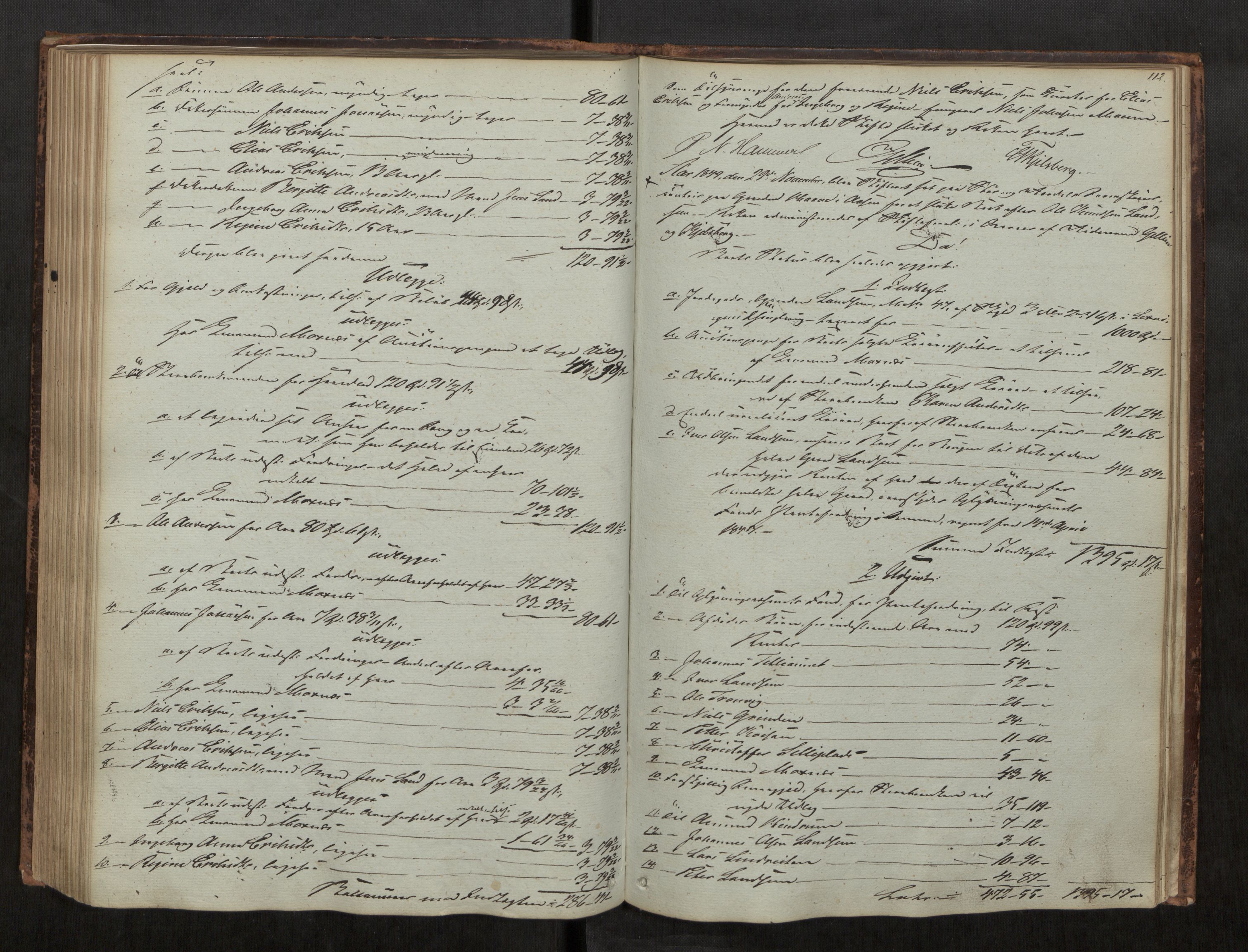 Stjør- og Verdal sorenskriveri, AV/SAT-A-4167/1/3/3A/L0033: Skifteprotokoll 28, 1836-1853, s. 112