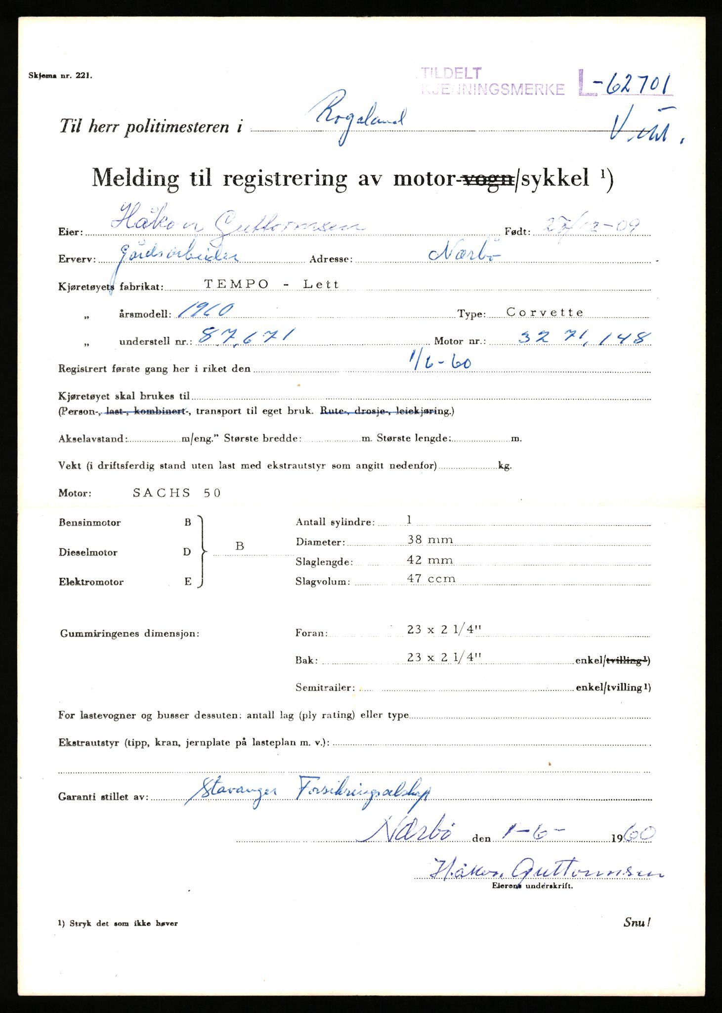 Stavanger trafikkstasjon, AV/SAST-A-101942/0/F/L0063: L-62700 - L-63799, 1930-1971, s. 3