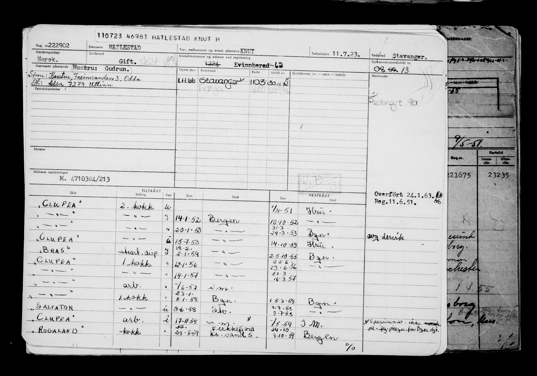 Direktoratet for sjømenn, AV/RA-S-3545/G/Gb/L0220: Hovedkort, 1923, s. 827