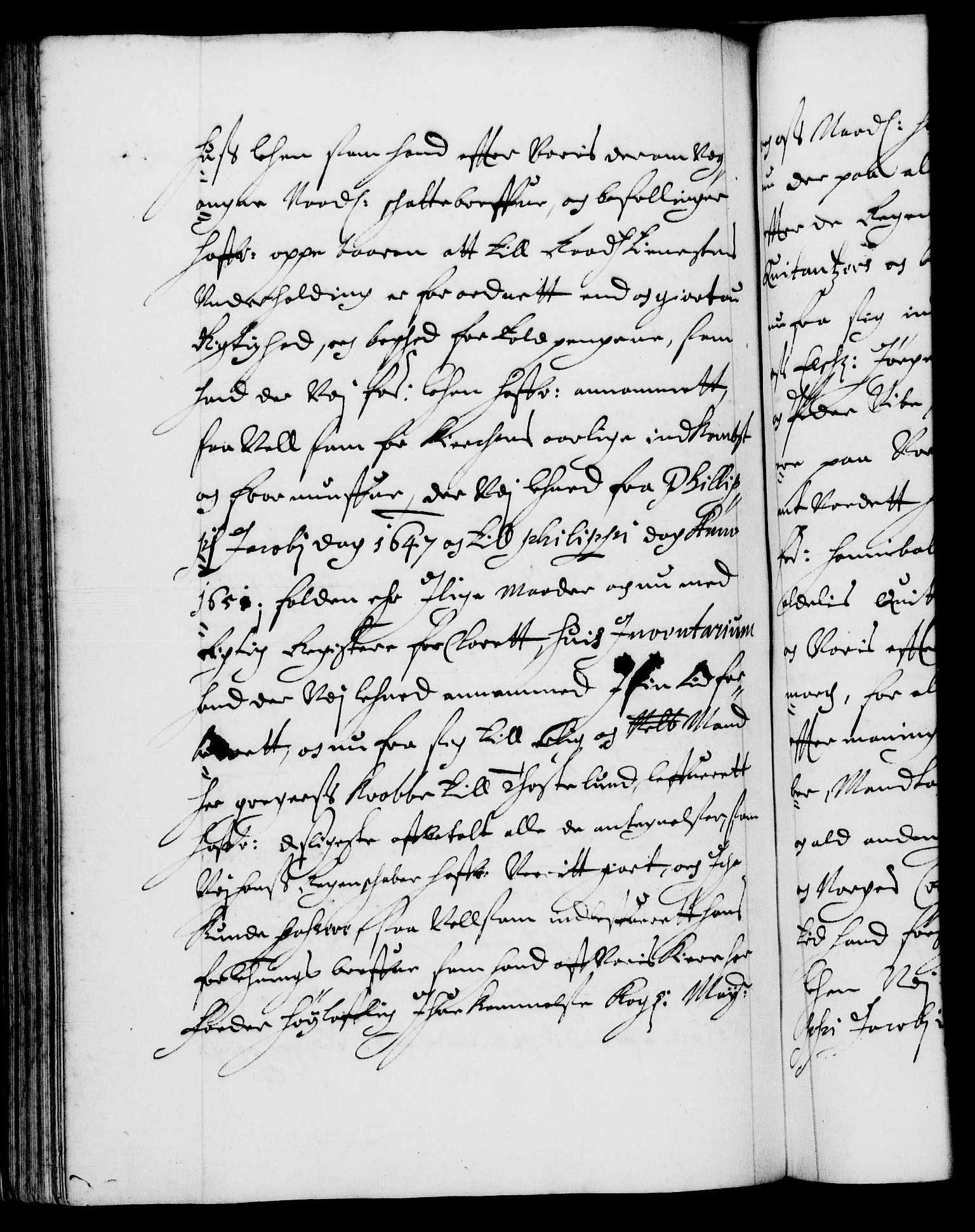 Danske Kanselli 1572-1799, AV/RA-EA-3023/F/Fc/Fca/Fcaa/L0008: Norske registre (mikrofilm), 1651-1656, s. 231b