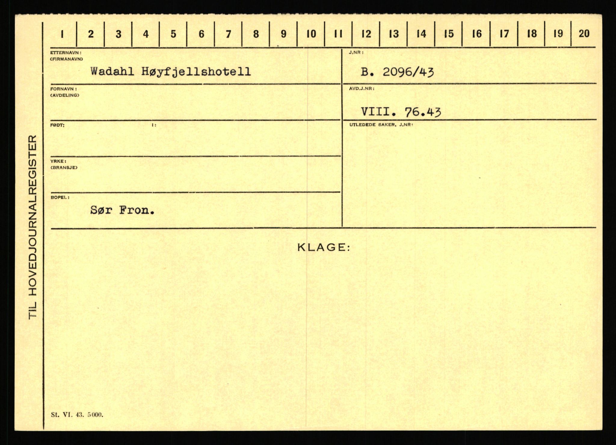 Statspolitiet - Hovedkontoret / Osloavdelingen, AV/RA-S-1329/C/Ca/L0007: Hol - Joelsen, 1943-1945, s. 1064