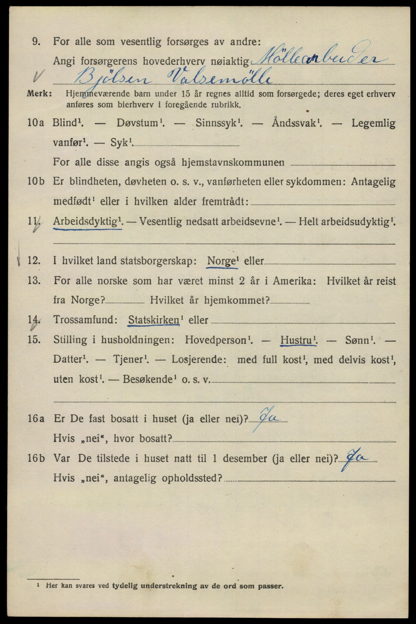 SAO, Folketelling 1920 for 0301 Kristiania kjøpstad, 1920, s. 146790