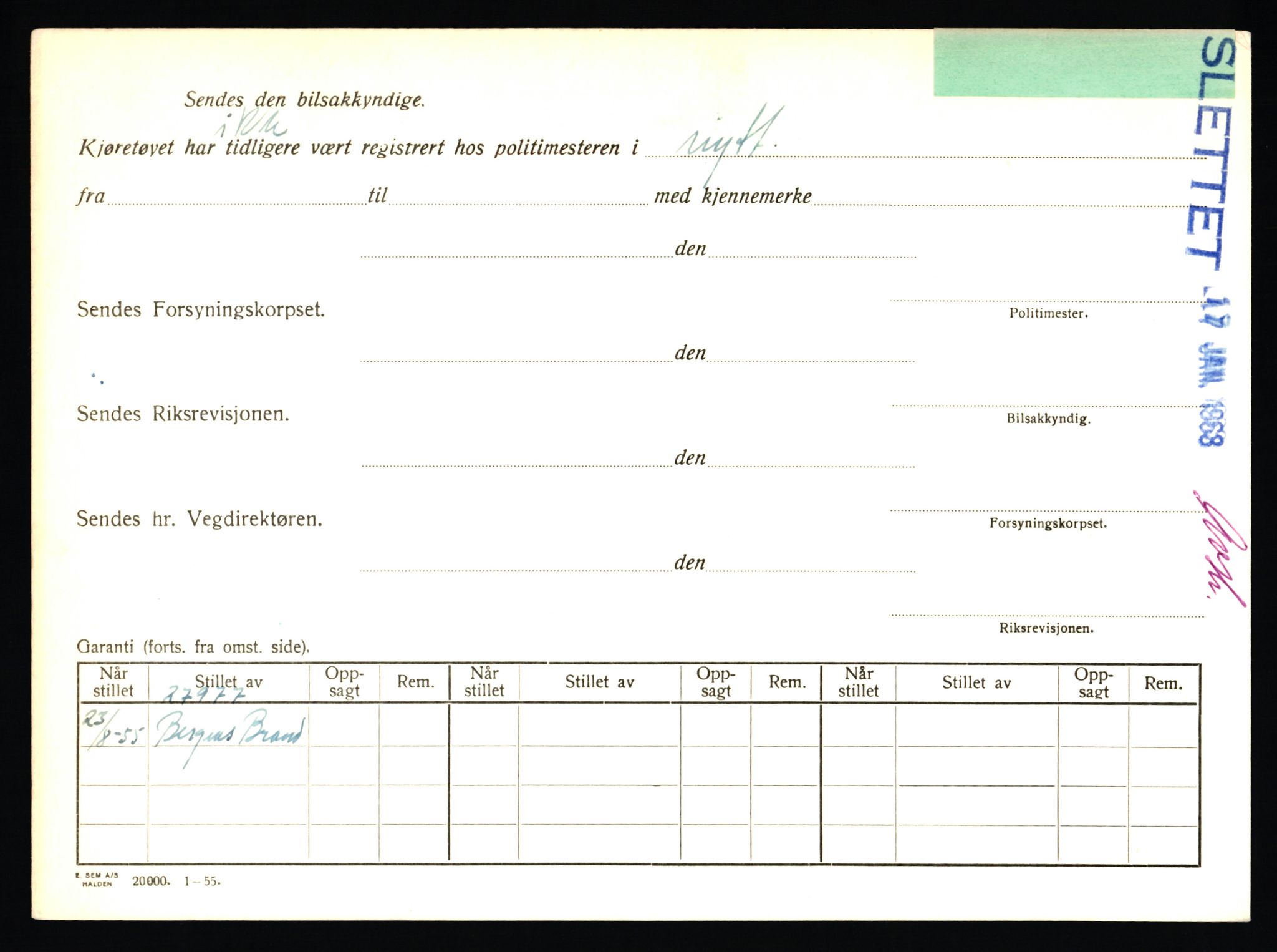 Stavanger trafikkstasjon, AV/SAST-A-101942/0/F/L0048: L-29100 - L-29899, 1930-1971, s. 860