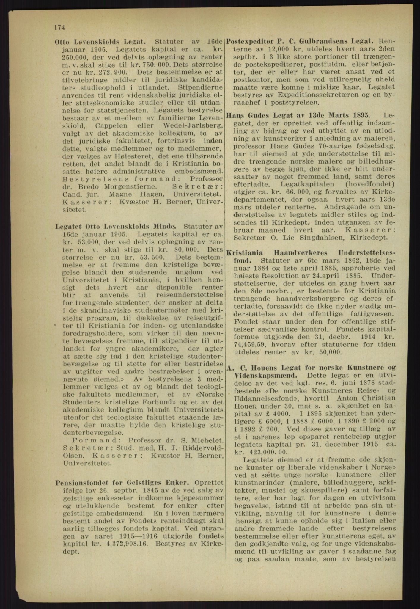 Kristiania/Oslo adressebok, PUBL/-, 1918, s. 187