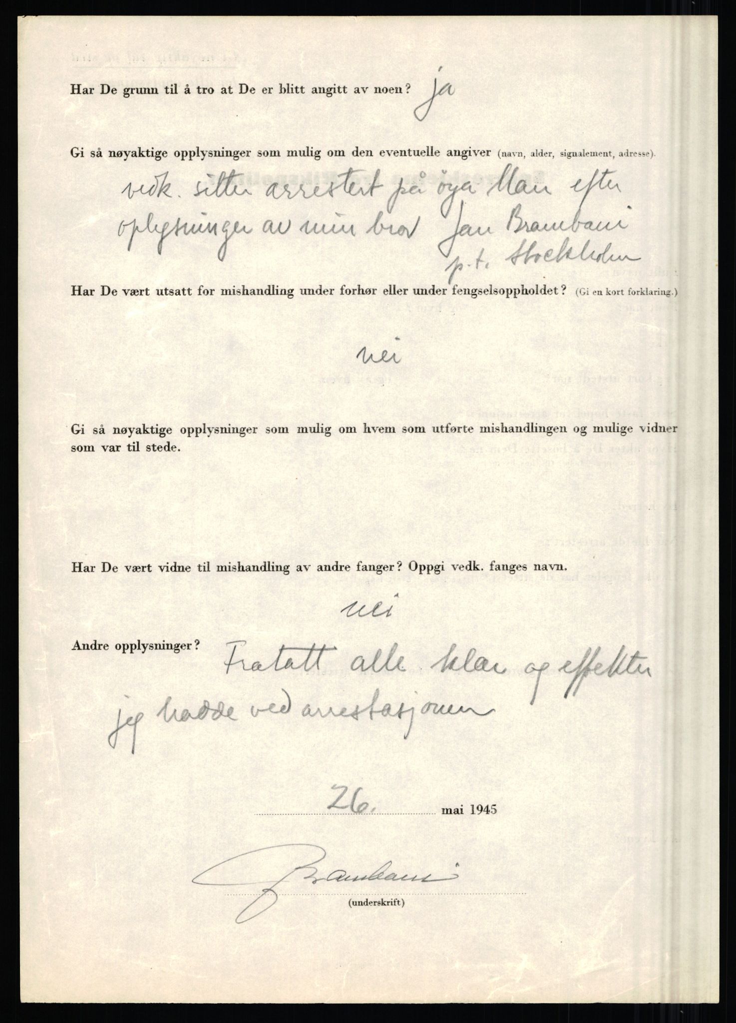 Rikspolitisjefen, AV/RA-S-1560/L/L0002: Berg, Alf - Bråthen, Thorleif, 1940-1945, s. 839