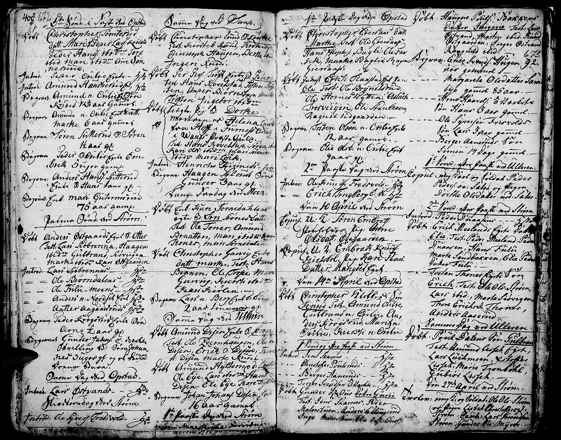 Strøm-Odalen prestekontor, AV/SAH-PREST-028/H/Ha/Haa/L0003: Ministerialbok nr. 3, 1741-1803, s. 672-673