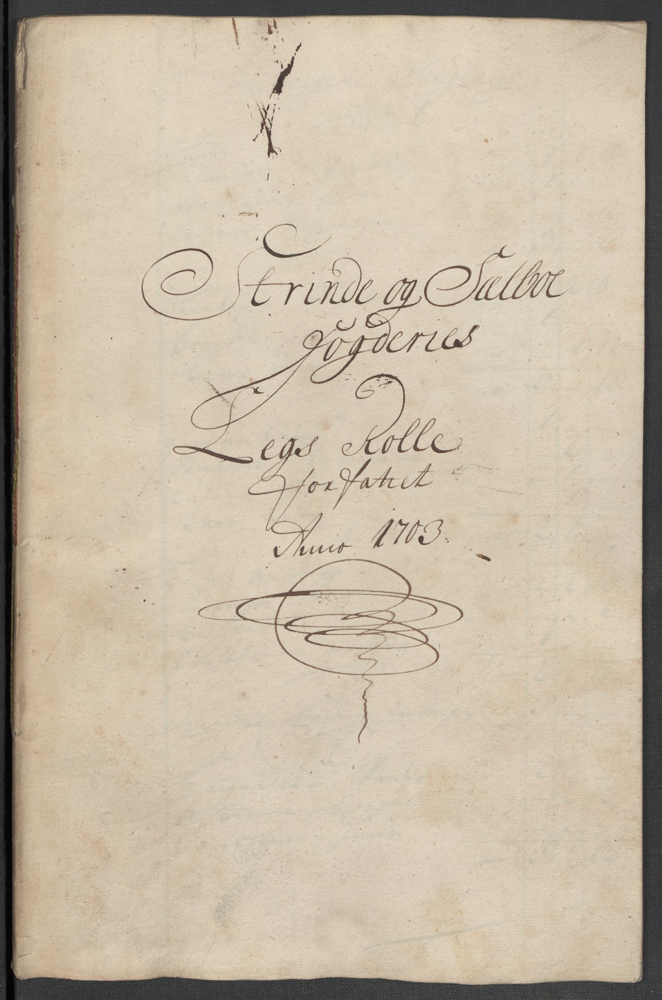 Rentekammeret inntil 1814, Reviderte regnskaper, Fogderegnskap, RA/EA-4092/R61/L4108: Fogderegnskap Strinda og Selbu, 1701-1703, s. 347