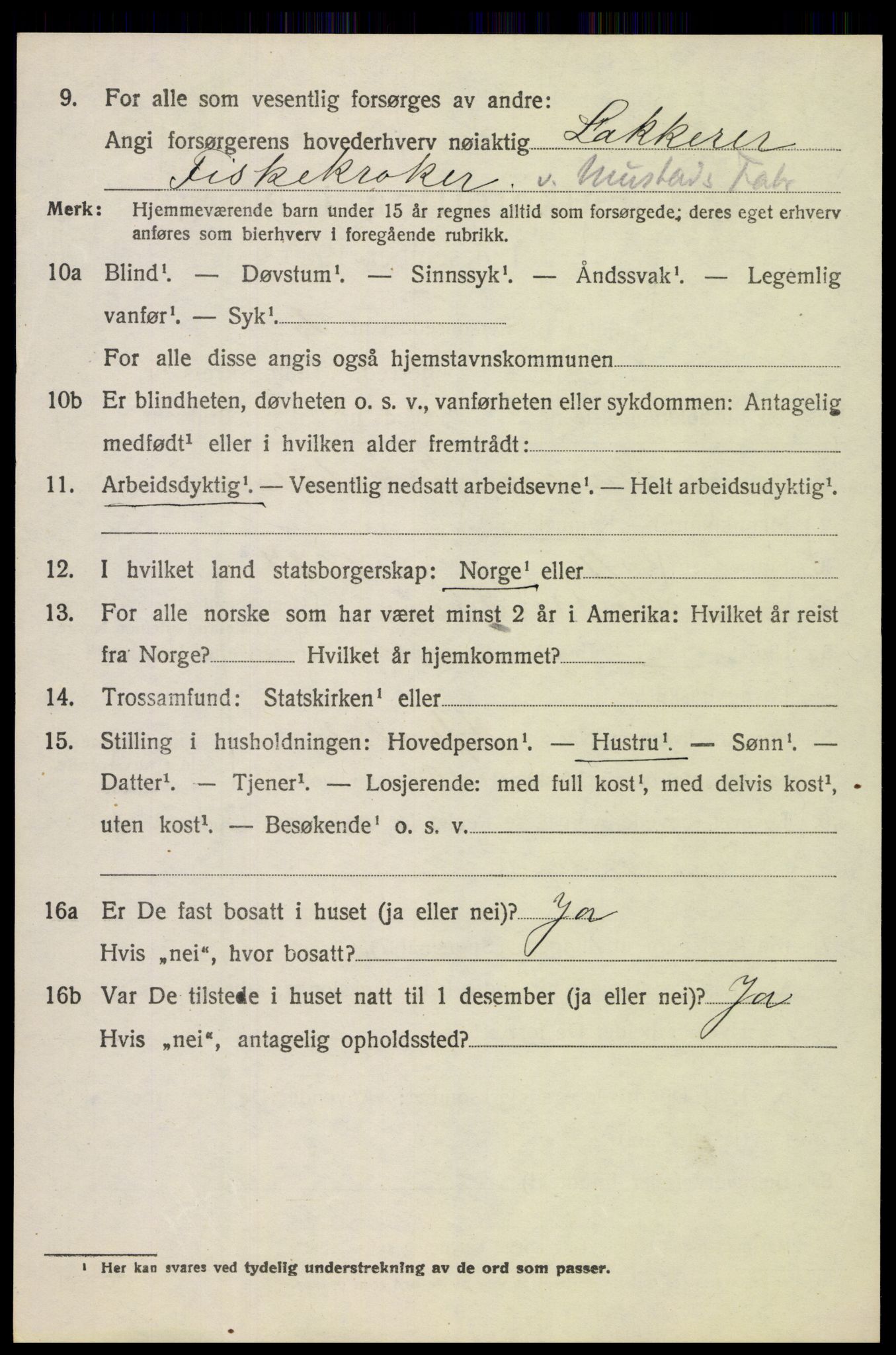 SAH, Folketelling 1920 for 0527 Vardal herred, 1920, s. 7396