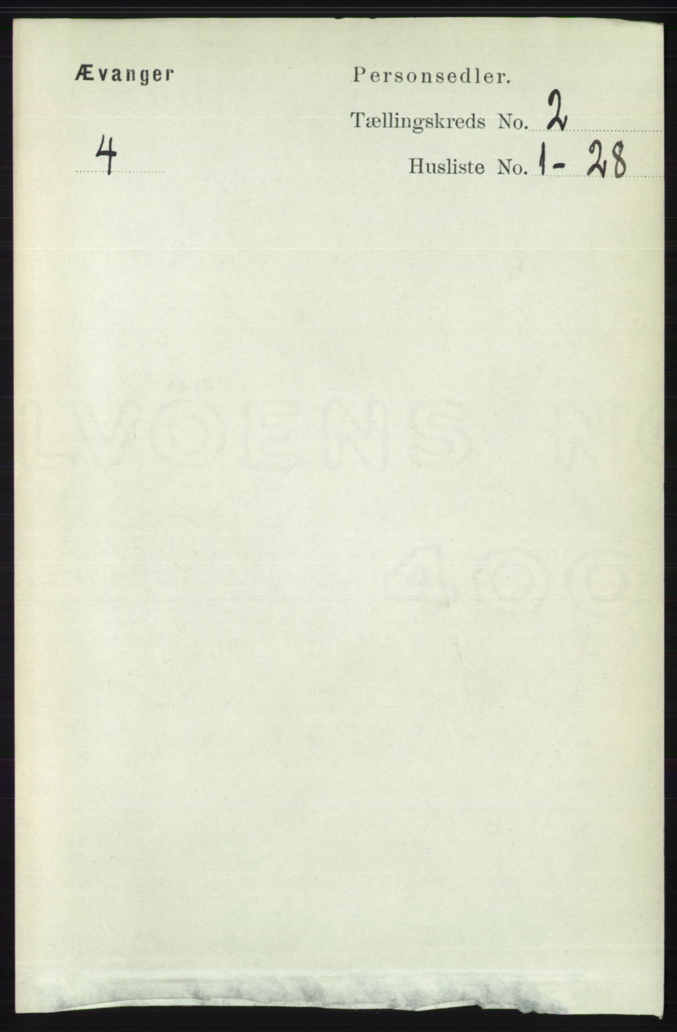 RA, Folketelling 1891 for 1237 Evanger herred, 1891, s. 330