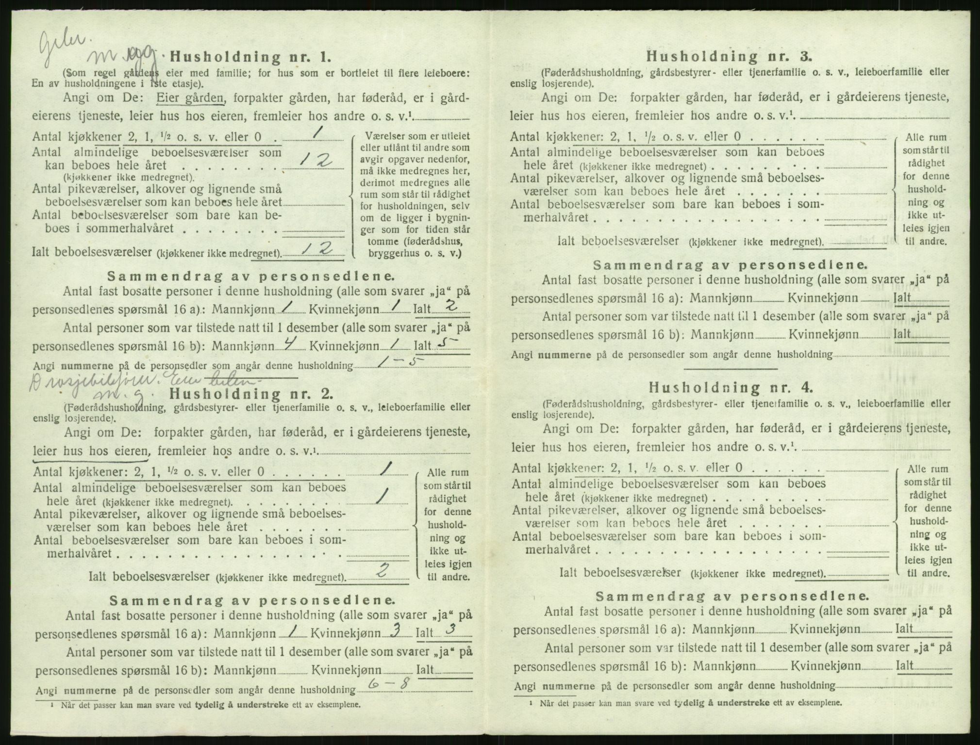 SAK, Folketelling 1920 for 0929 Åmli herred, 1920, s. 246