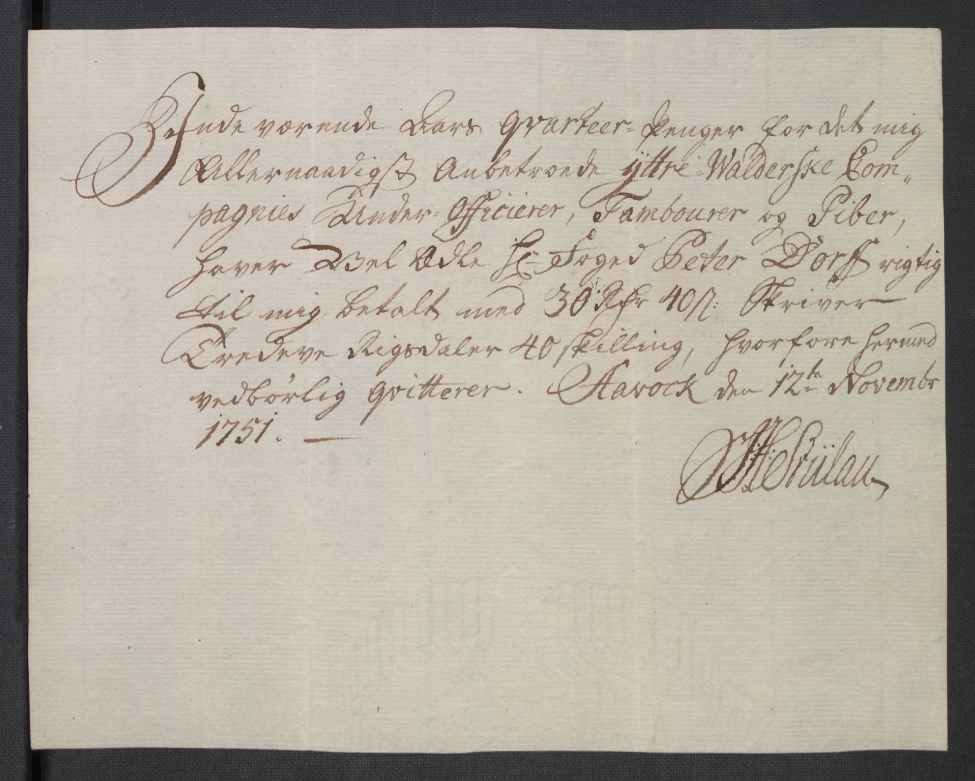 Rentekammeret inntil 1814, Reviderte regnskaper, Fogderegnskap, AV/RA-EA-4092/R18/L1348: Fogderegnskap Hadeland, Toten og Valdres, 1750-1751, s. 664