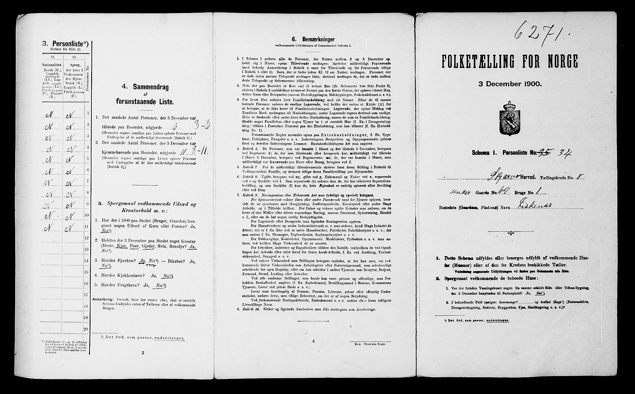 SATØ, Folketelling 1900 for 1941 Skjervøy herred, 1900, s. 786