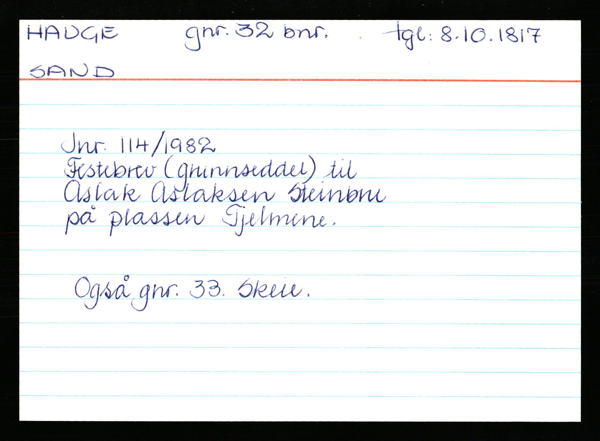 Statsarkivet i Stavanger, AV/SAST-A-101971/03/Y/Yk/L0015: Registerkort sortert etter gårdsnavn: Haneberg - Haugland nedre, 1750-1930, s. 386