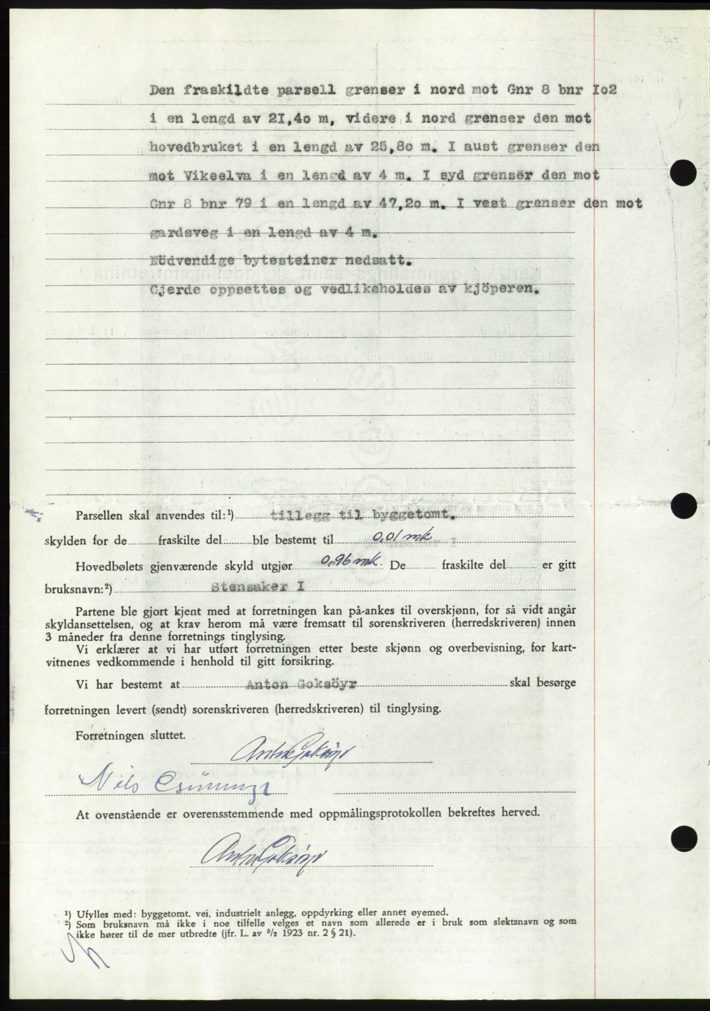Søre Sunnmøre sorenskriveri, AV/SAT-A-4122/1/2/2C/L0105: Pantebok nr. 31A, 1956-1957, Dagboknr: 2877/1956