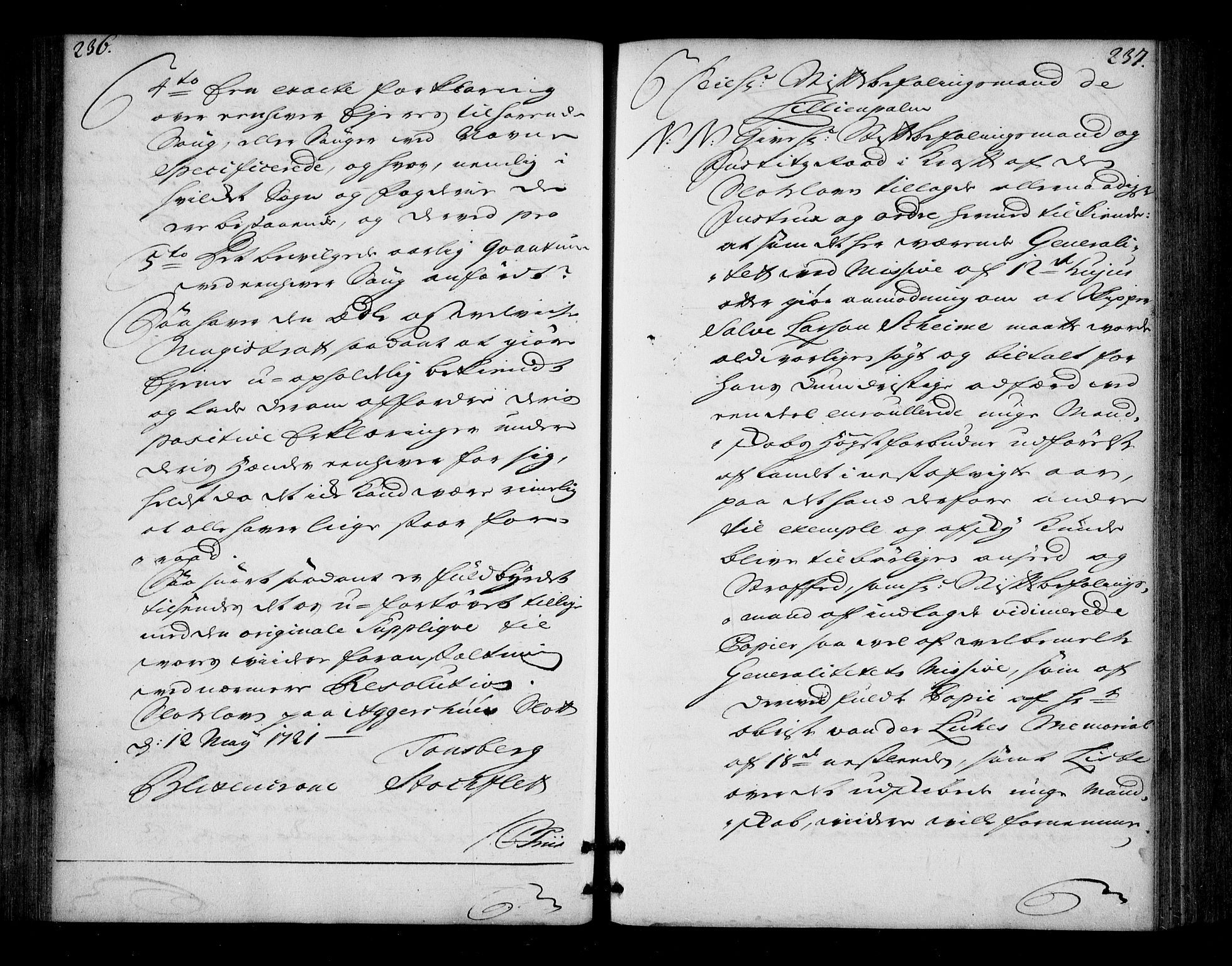 Stattholderembetet 1572-1771, AV/RA-EA-2870/Bd/L0013: Ordreprotokoll, 1720-1722, s. 236-237