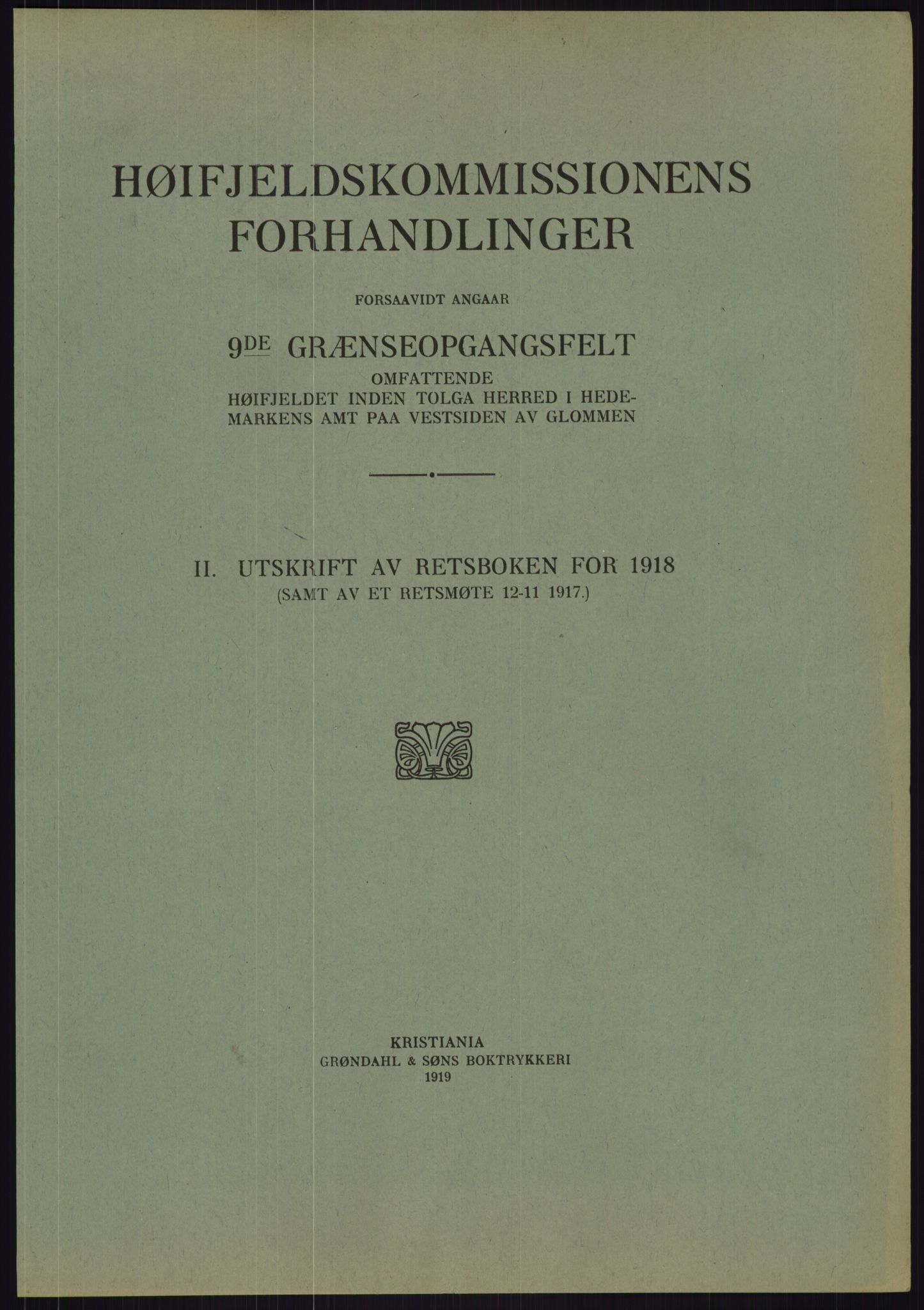 Høyfjellskommisjonen, RA/S-1546/X/Xa/L0001: Nr. 1-33, 1909-1953, s. 4271