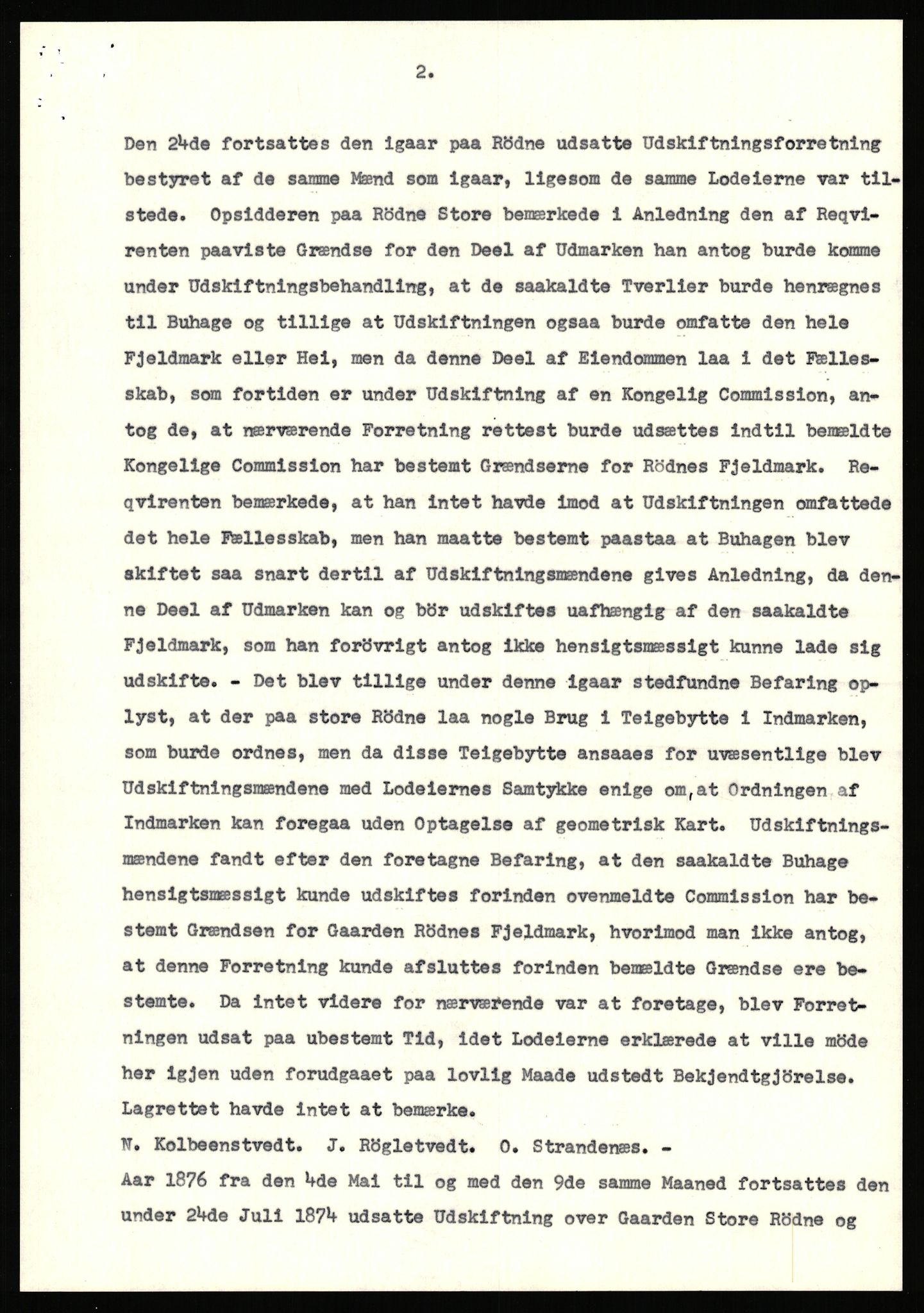 Statsarkivet i Stavanger, SAST/A-101971/03/Y/Yj/L0071: Avskrifter sortert etter gårdsnavn: Røden lille - Røvær, 1750-1930, s. 4