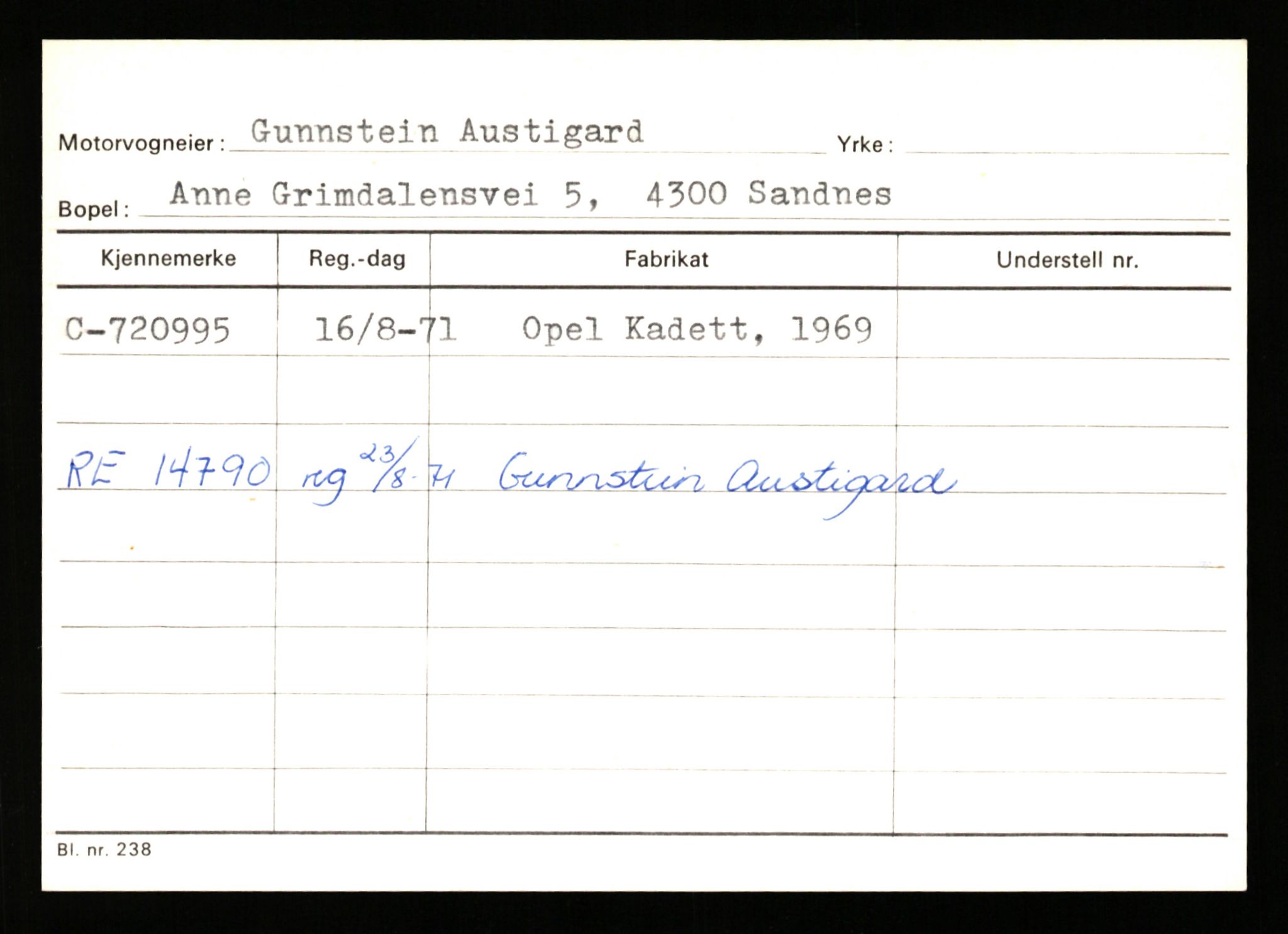 Stavanger trafikkstasjon, AV/SAST-A-101942/0/G/L0012: Registreringsnummer: 363571 - 800000, 1930-1971, s. 2710