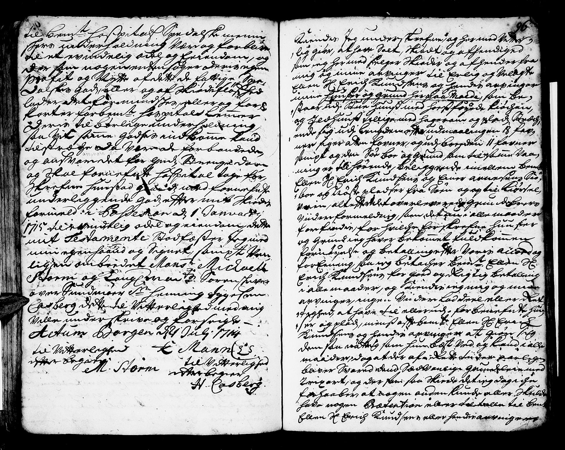 Romsdal sorenskriveri, SAT/A-4149/1/2/2C/L0001: Pantebok nr. 1, 1706-1724, s. 96