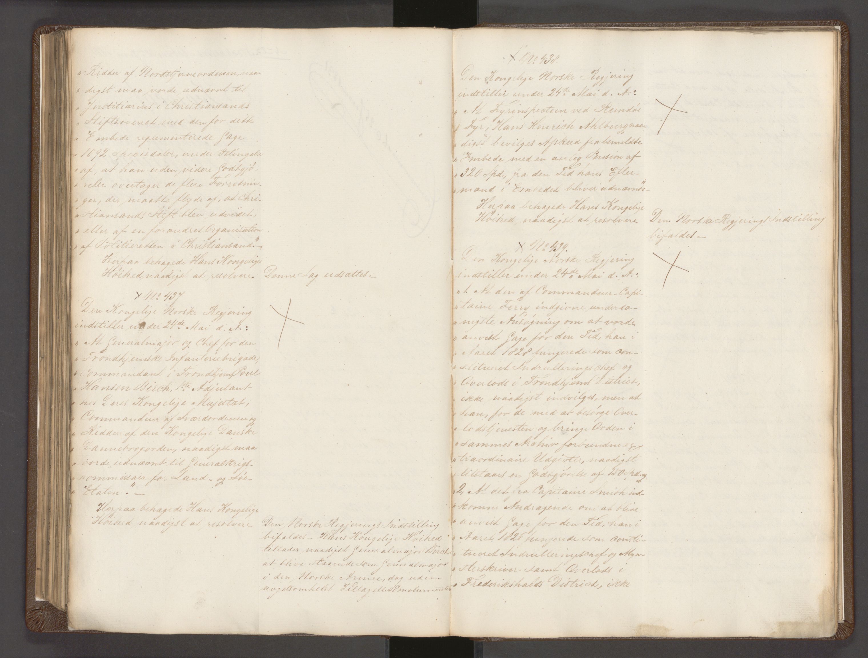 Statsrådssekretariatet, AV/RA-S-1001/A/Ab/L0032: Kgl. res. nr. 917-992 og 1-512, 1. halvår, 1831