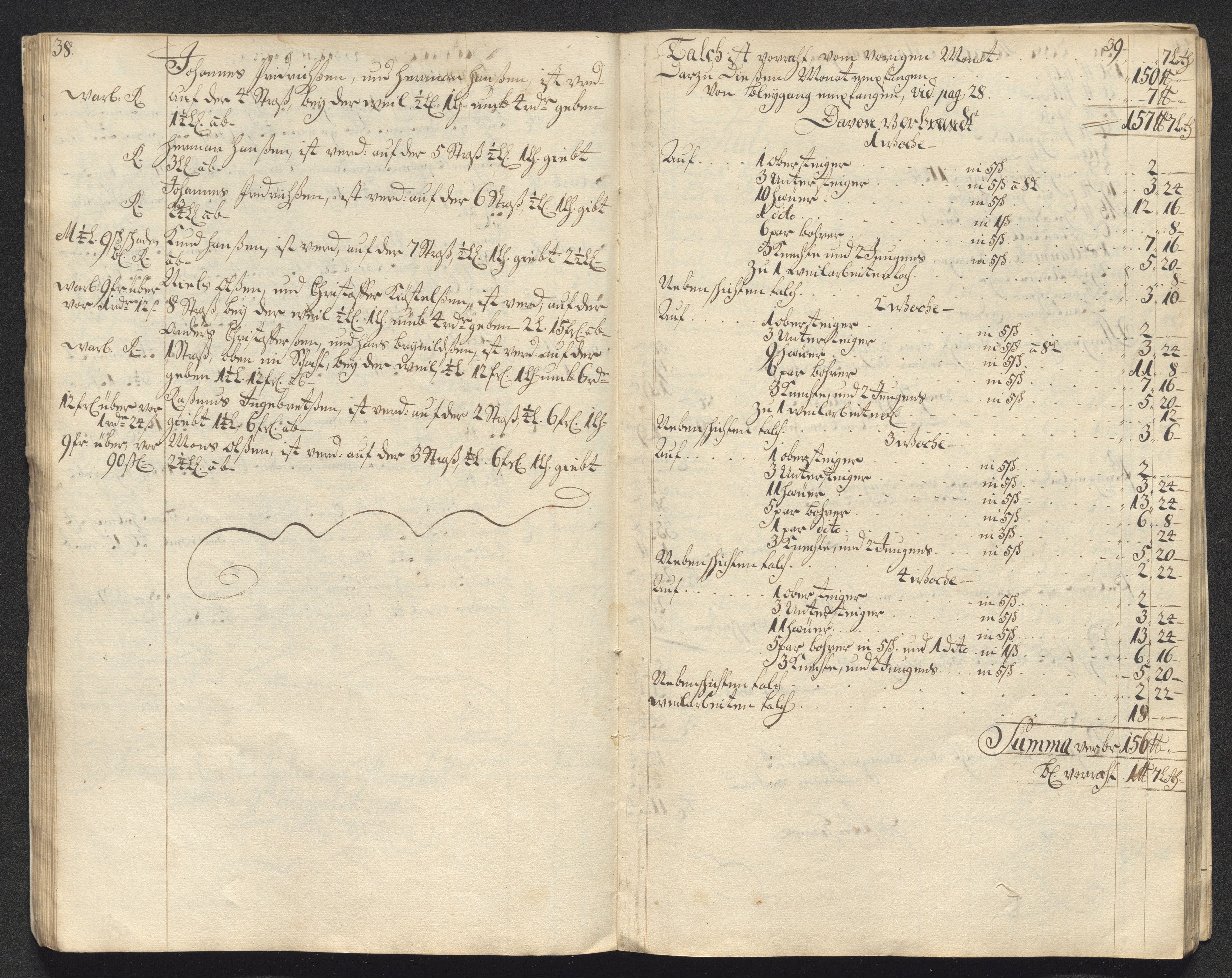 Kongsberg Sølvverk 1623-1816, AV/SAKO-EA-3135/001/D/Dc/Dcd/L0099: Utgiftsregnskap for gruver m.m., 1710, s. 397