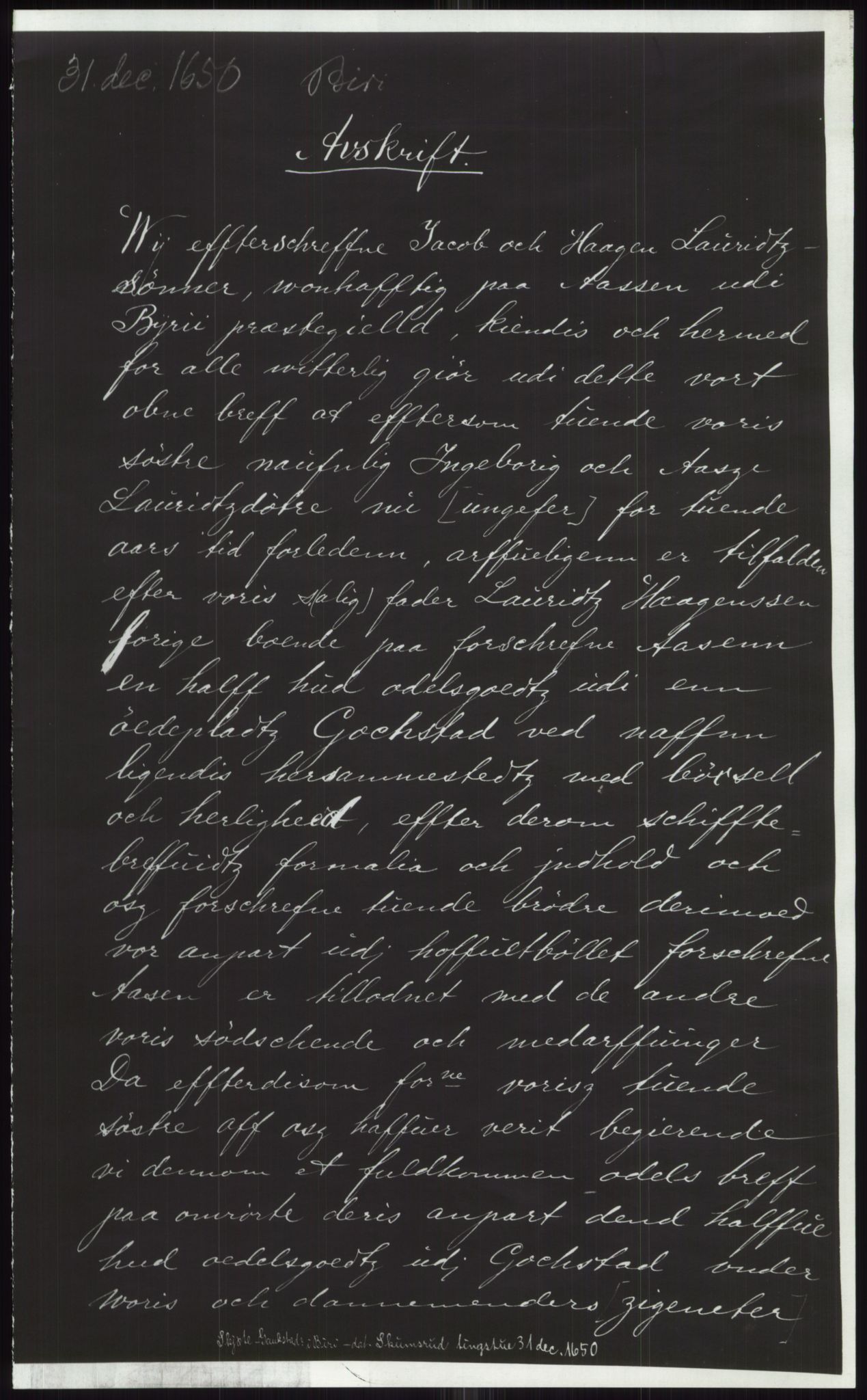 Samlinger til kildeutgivelse, Diplomavskriftsamlingen, AV/RA-EA-4053/H/Ha, s. 2099
