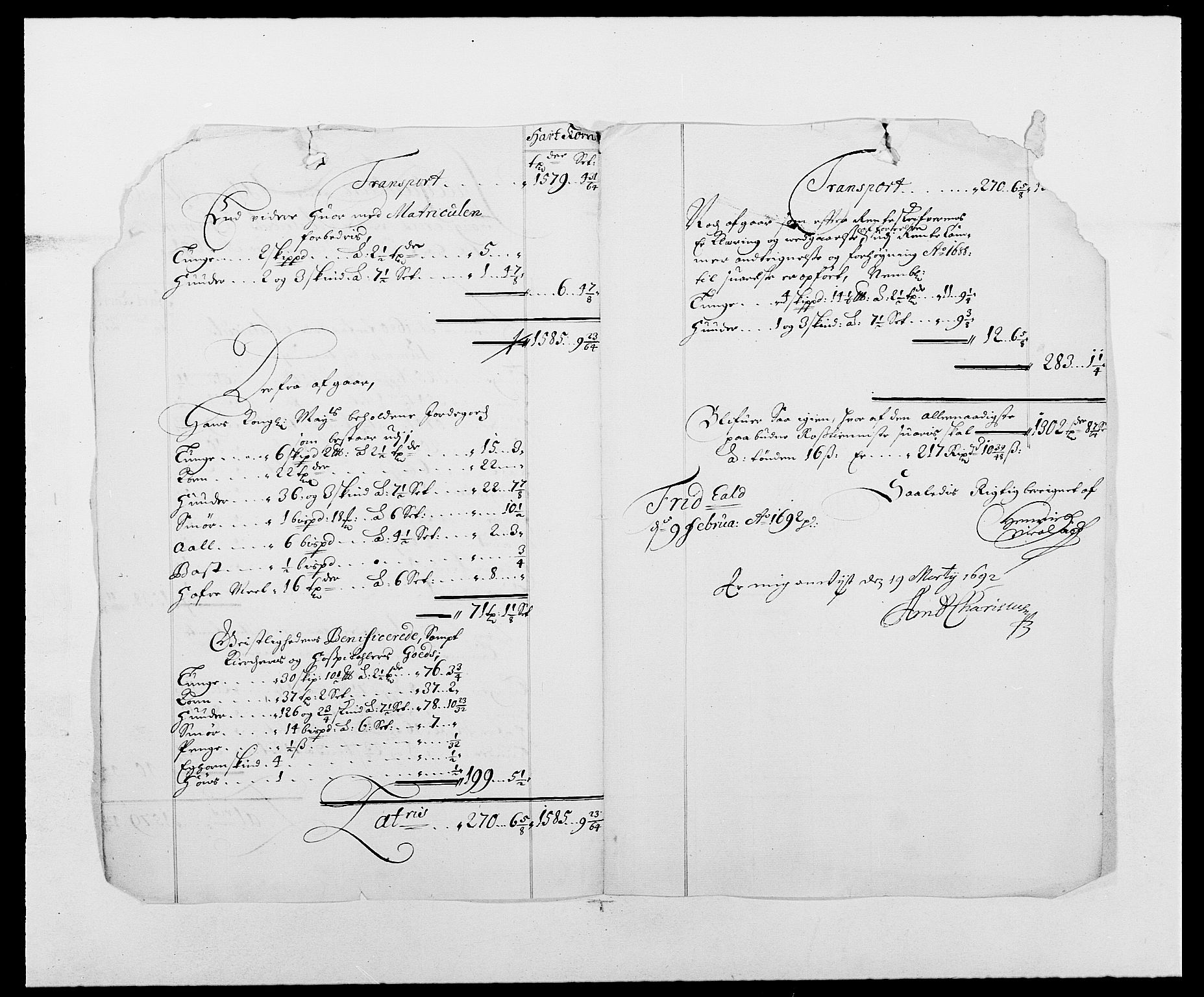 Rentekammeret inntil 1814, Reviderte regnskaper, Fogderegnskap, AV/RA-EA-4092/R01/L0010: Fogderegnskap Idd og Marker, 1690-1691, s. 296