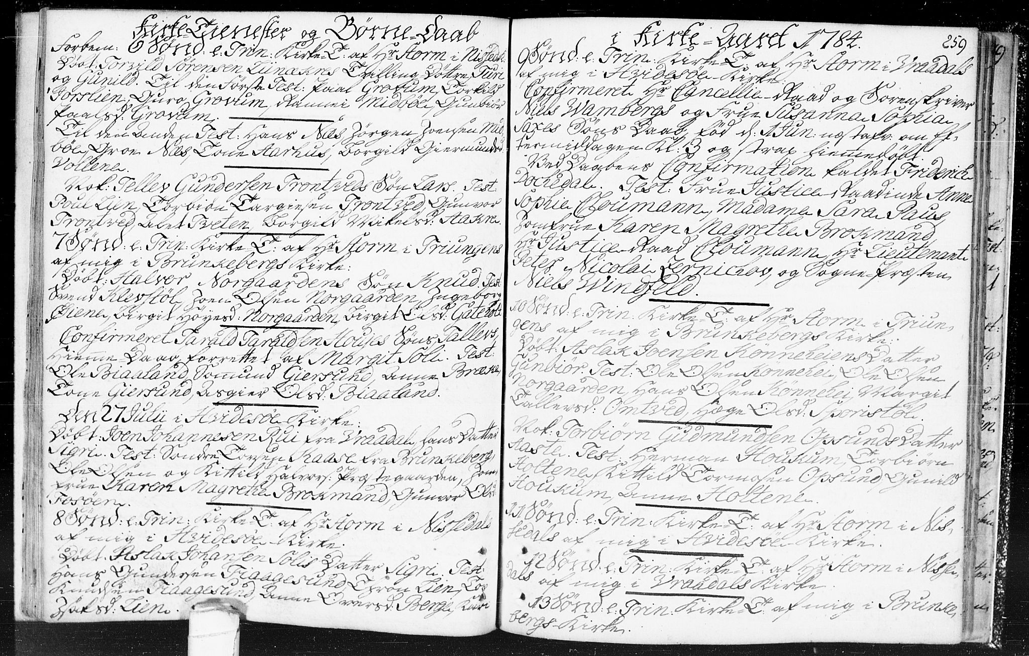 Kviteseid kirkebøker, SAKO/A-276/F/Fa/L0002: Ministerialbok nr. I 2, 1773-1786, s. 259