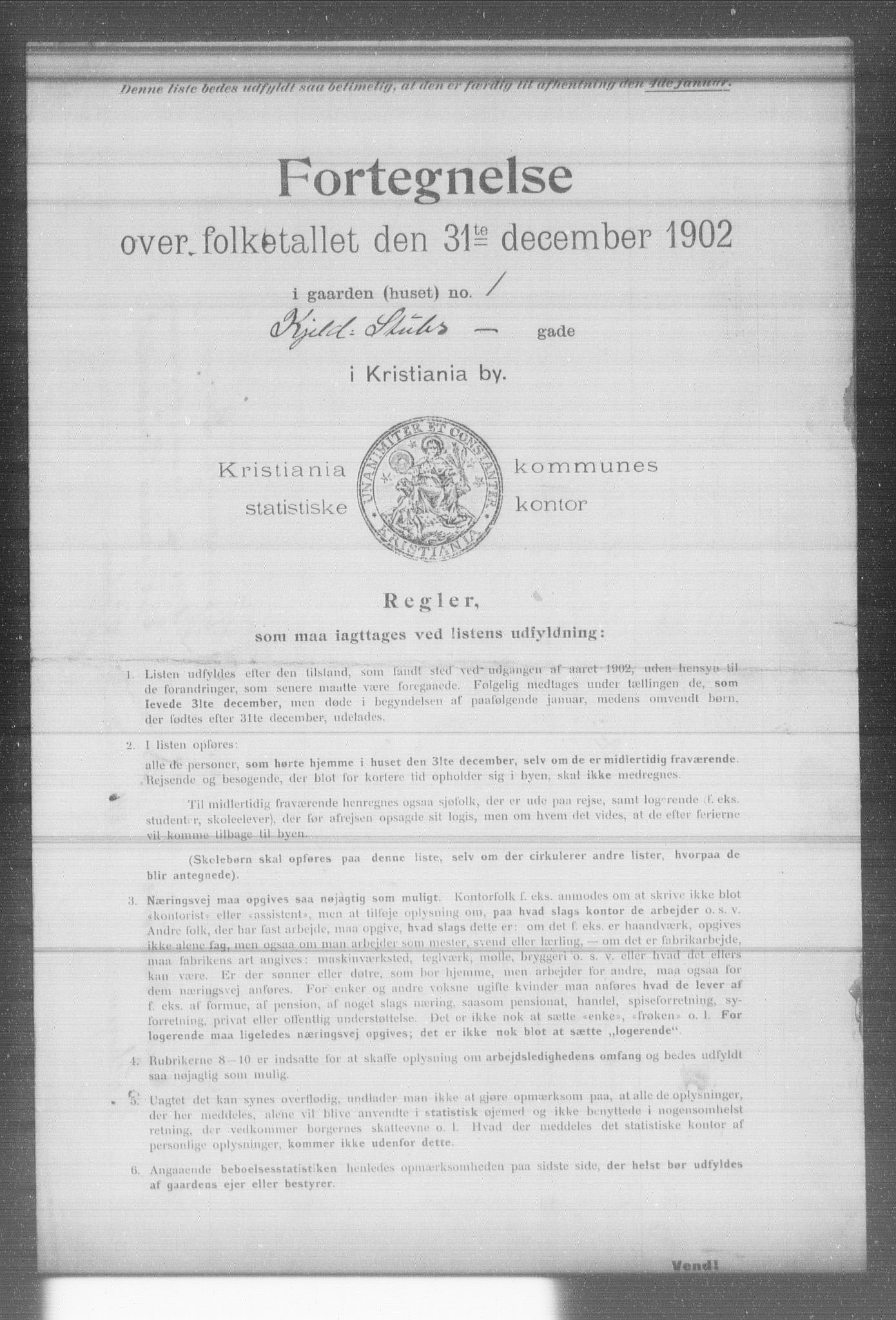 OBA, Kommunal folketelling 31.12.1902 for Kristiania kjøpstad, 1902, s. 9746