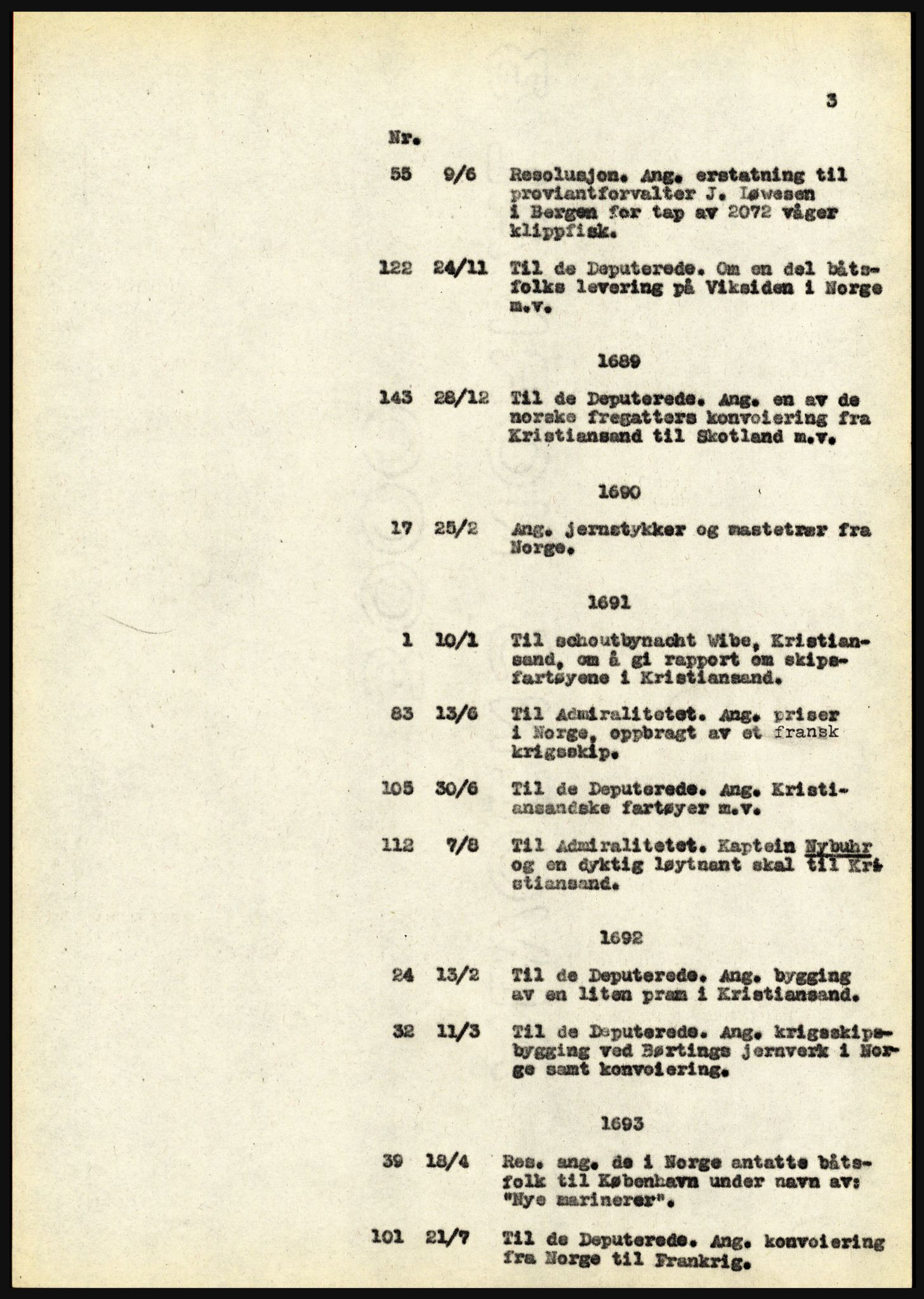 Riksarkivet, Seksjon for eldre arkiv og spesialsamlinger, AV/RA-EA-6797/H/Ha, 1953, s. 3