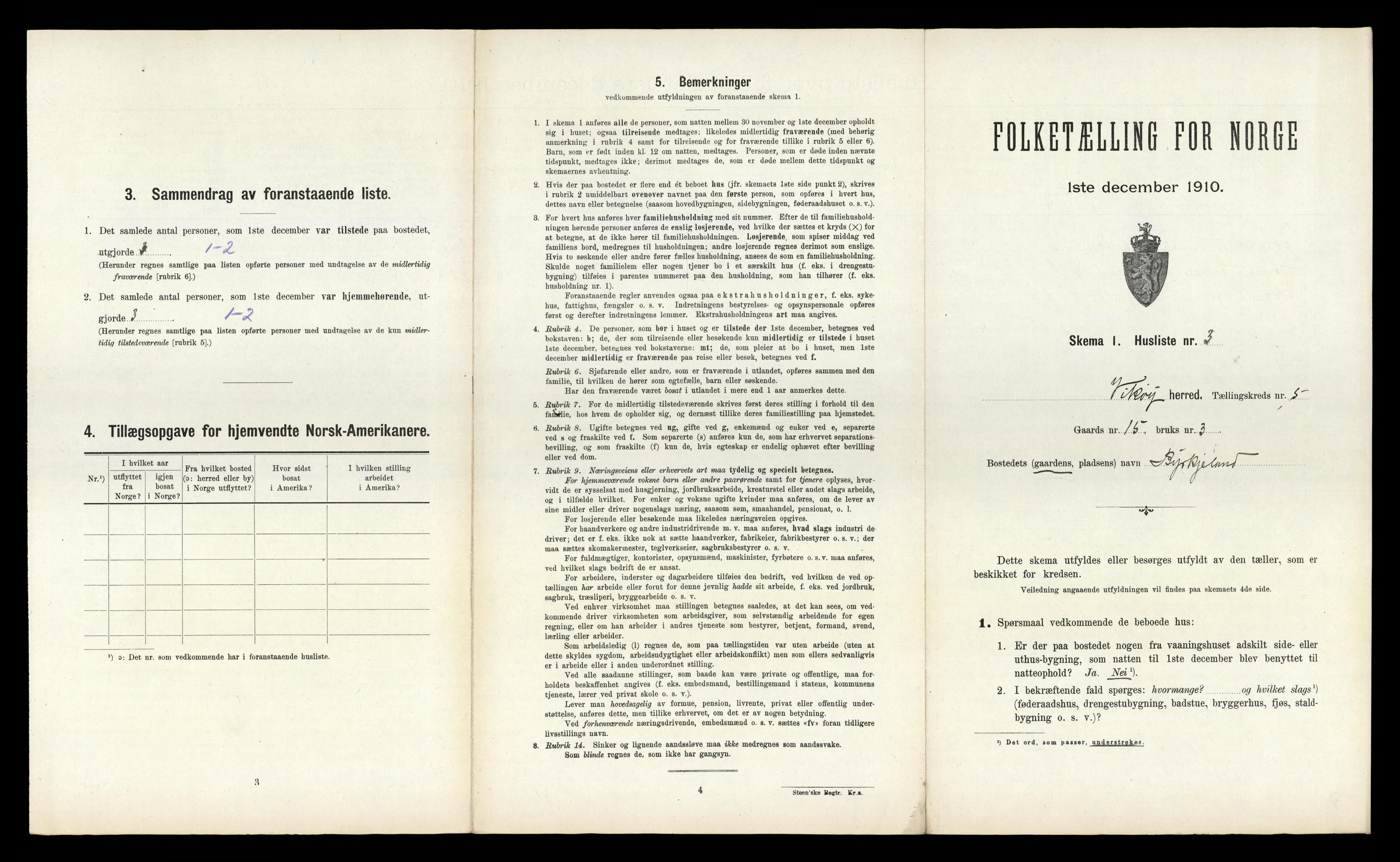 RA, Folketelling 1910 for 1238 Kvam herred, 1910, s. 413
