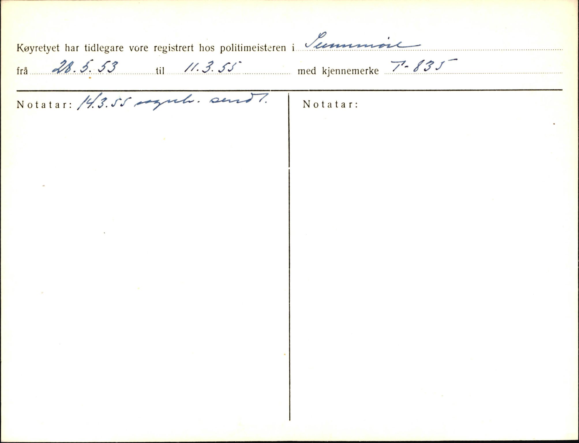Statens vegvesen, Sogn og Fjordane vegkontor, AV/SAB-A-5301/4/F/L0004: Registerkort utmeldte Fjordane S2500-2700, S7200-7899, 1930-1961, s. 94