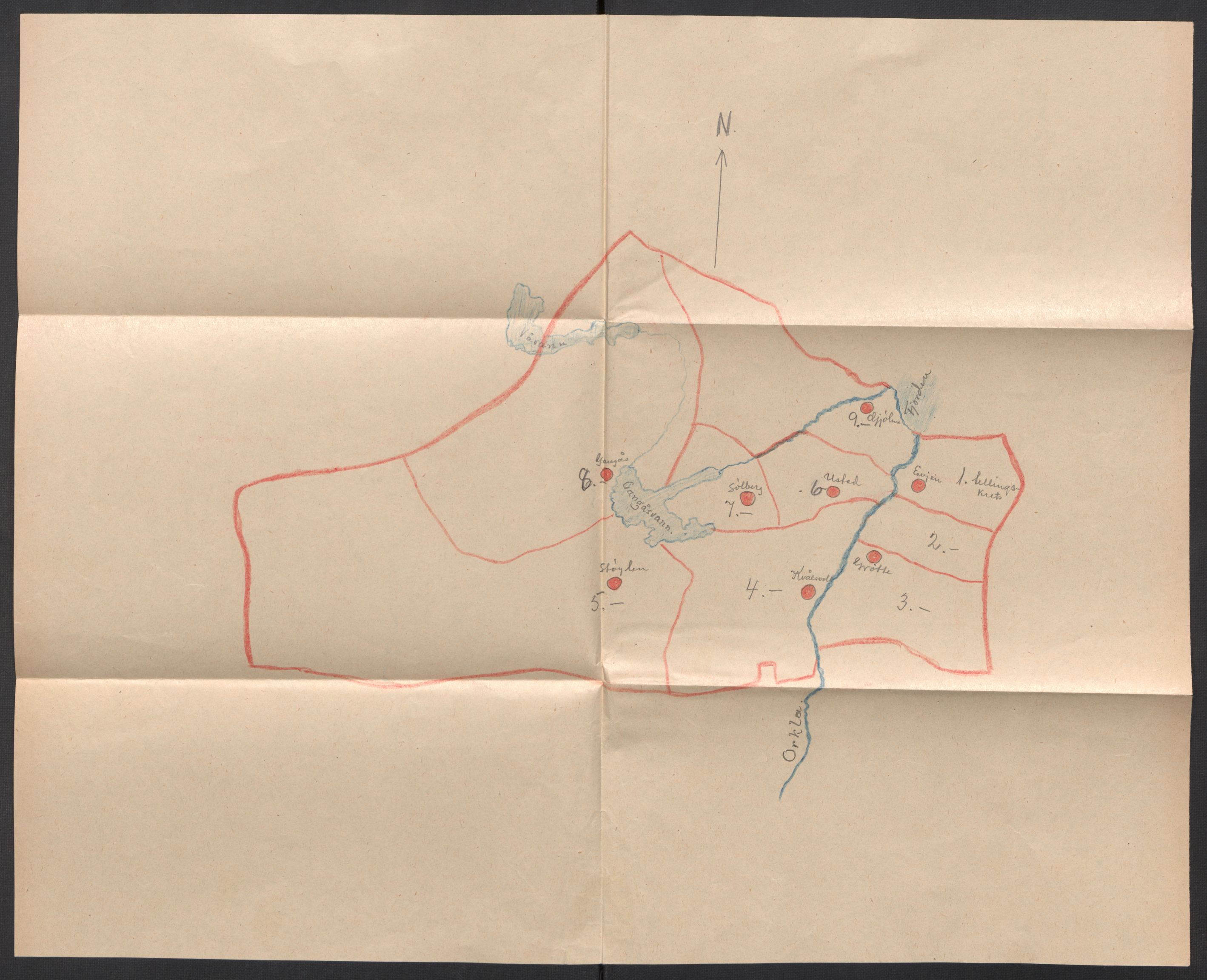 SAT, Folketelling 1920 for 1638 Orkdal herred, 1920, s. 3