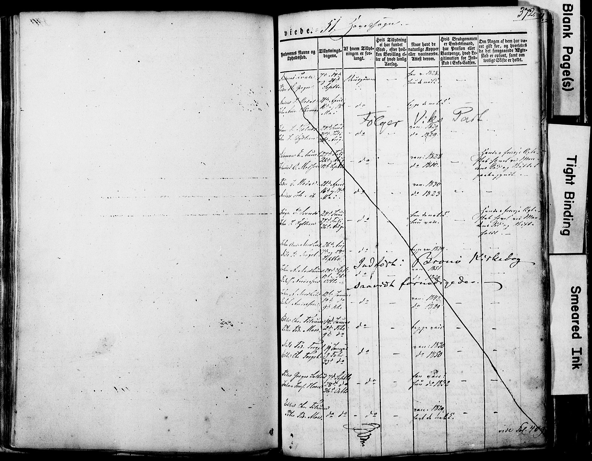 Ministerialprotokoller, klokkerbøker og fødselsregistre - Nordland, AV/SAT-A-1459/812/L0176: Ministerialbok nr. 812A05, 1834-1874, s. 372