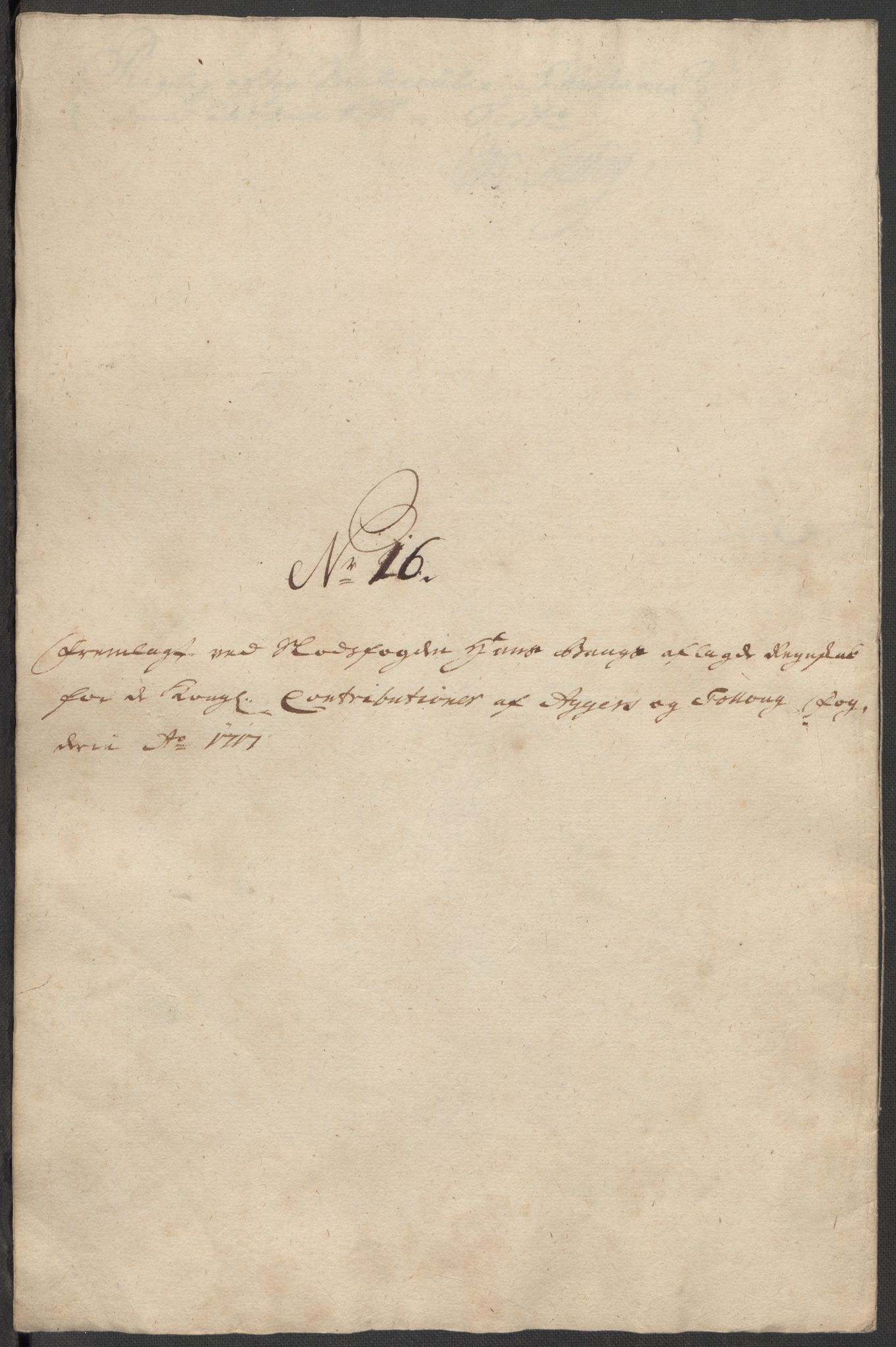 Rentekammeret inntil 1814, Reviderte regnskaper, Fogderegnskap, AV/RA-EA-4092/R10/L0455: Fogderegnskap Aker og Follo, 1717, s. 238